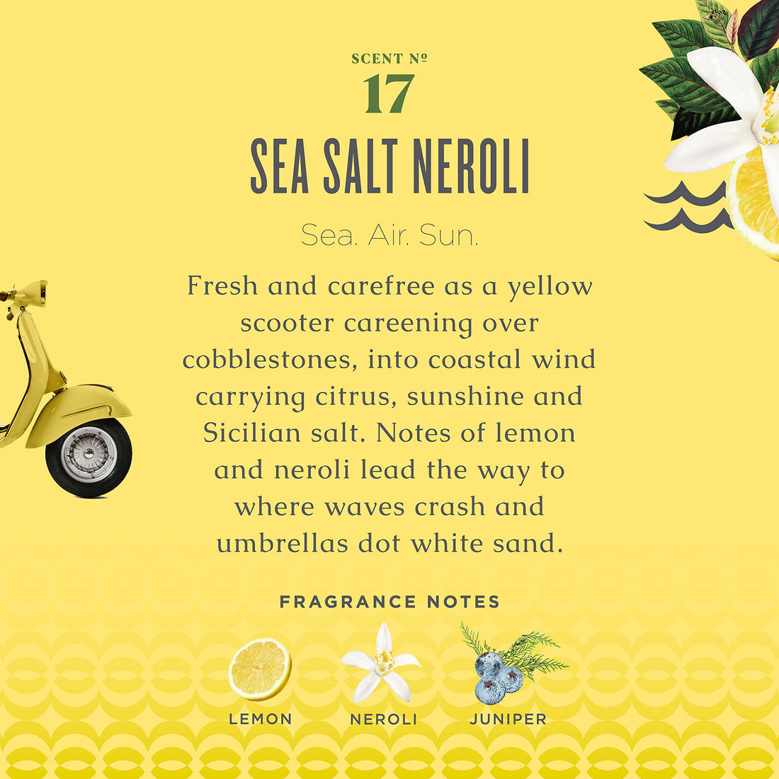 Caldrea Hand Wash Soap, Aloe Vera Gel, Olive Oil and Essential Oils to Cleanse and Condition, Sea Salt Neroli Scent, 10.8 oz (Packaging May Vary)