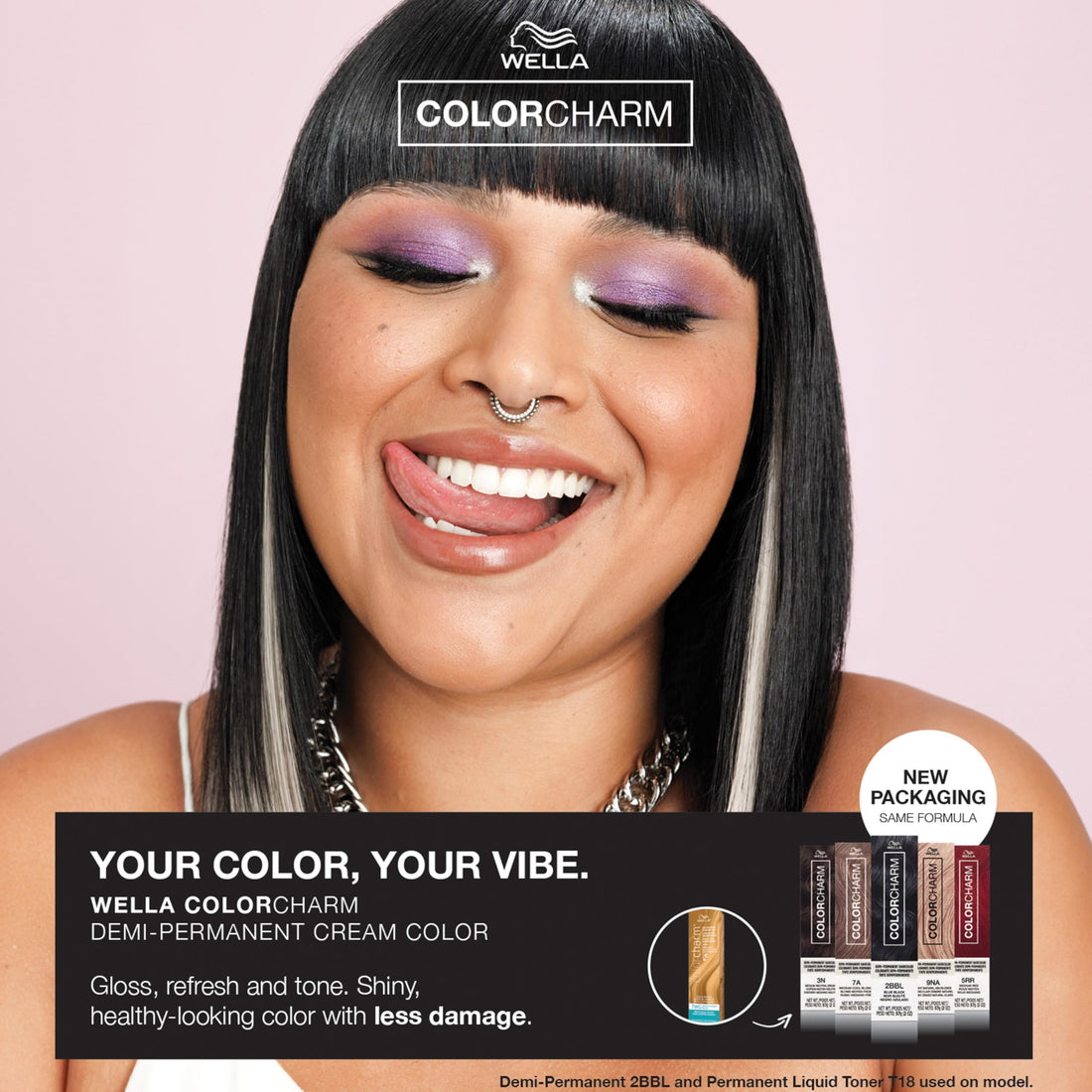 COLORCHARM Demi Permanent Hair Color | 5N Lightest Neutral Brown | Gloss, Refresh & Tone | 2 Fl Oz