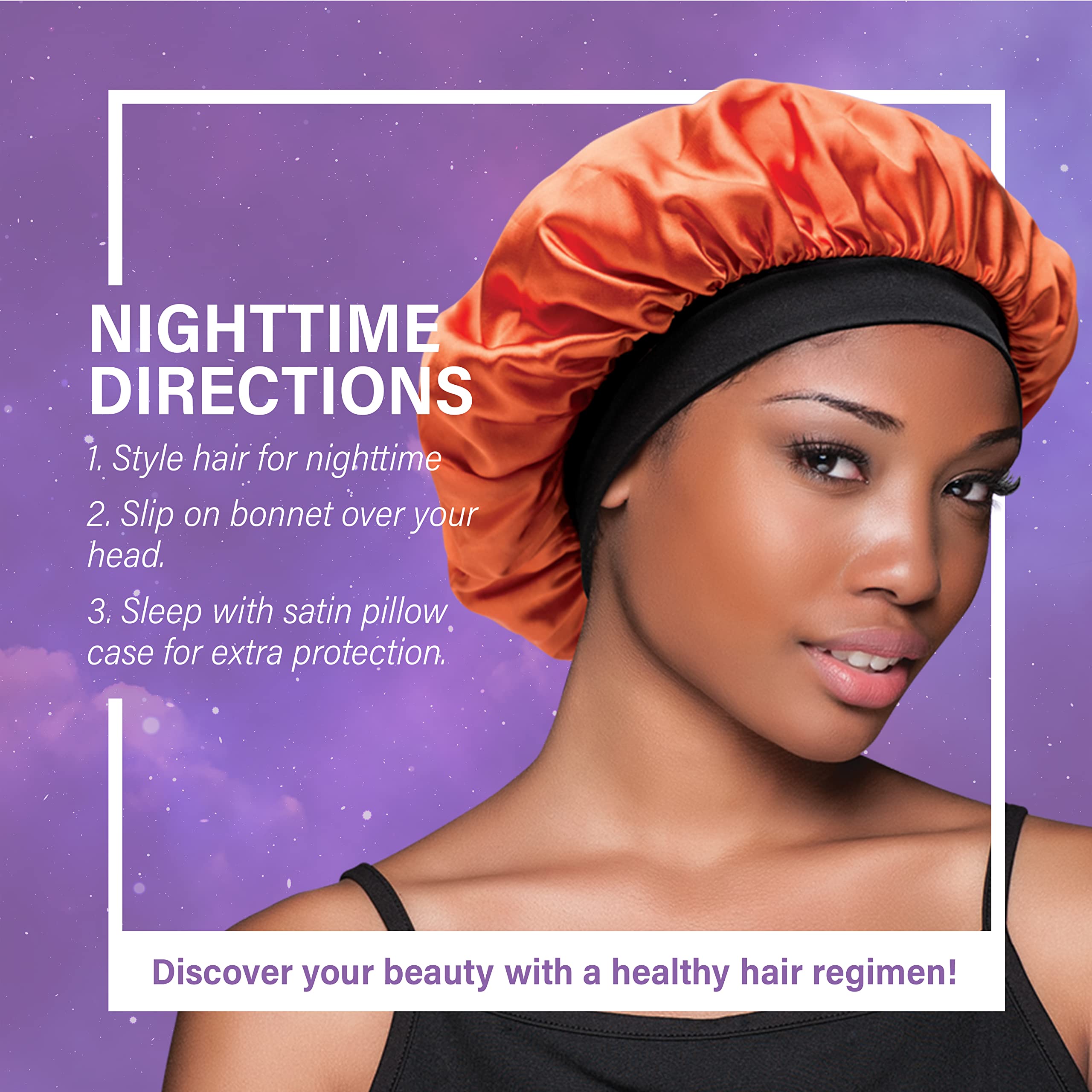 Evolve Naturally Satin Bonnet Sunset
