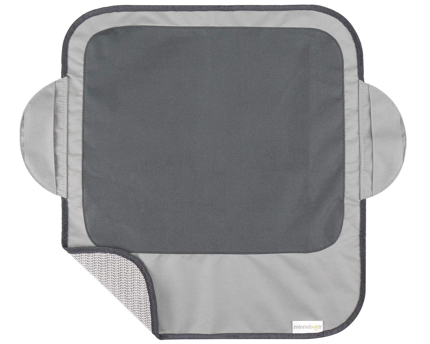 Minnebaby Extra Large Booster Chair Protector Cover, Dining Chair Seat Cover for Booster Seat, Grey