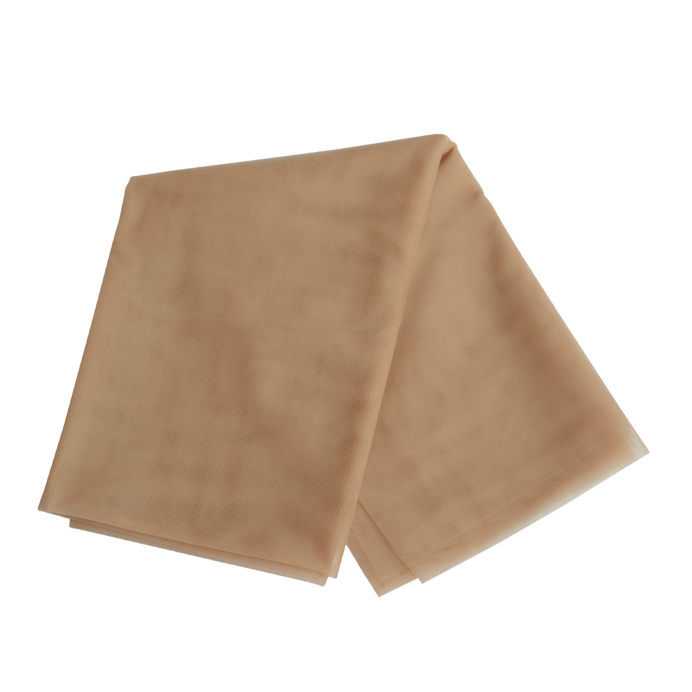 1 yard Swiss Lace Net for Wig Making and Wig Caps Lace Wigs Material or Lace Closure Hair Net (light Brown)