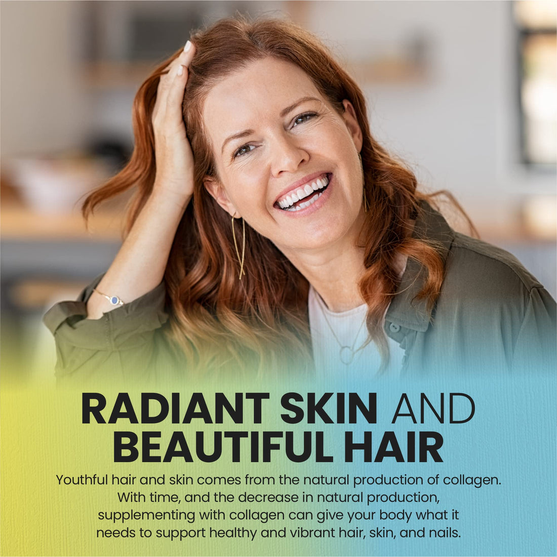 Sakoon nutrition Halal Collagen Gummies for Women and Men - Anti Aging, Hair Growth, Skin Care & Strong Nails Protein Collagen Supplements - Non-GMO, Gluten Free - Made in USA