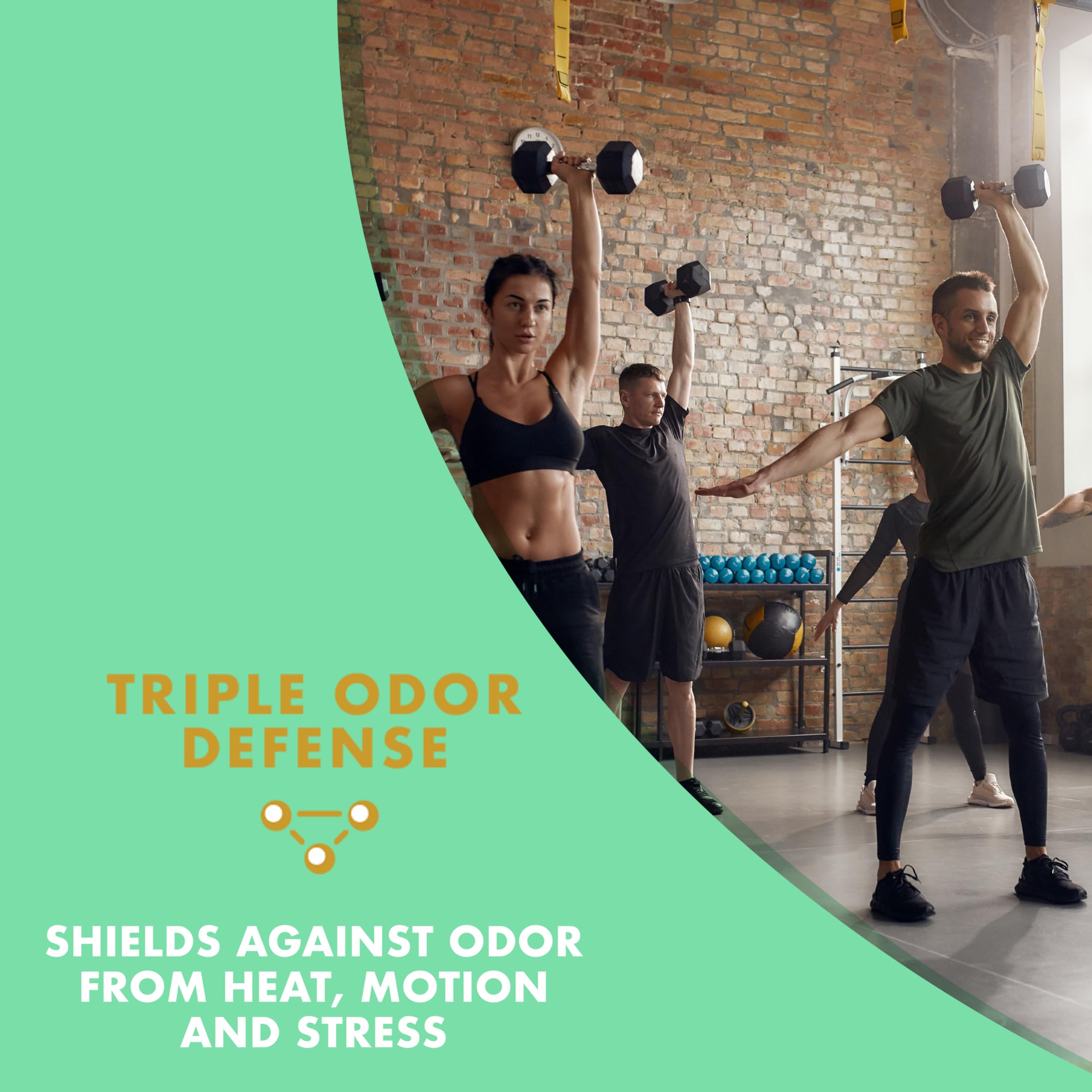 Mitchum Gel, Powder Fresh, 3.4 Ounce by Mitchum