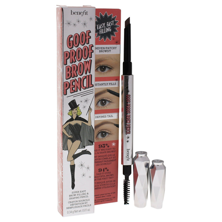Benefit Goof Proof Brow Pencil Super Easy Eyebrow Shaping and Filling Tool - Shade 3 by Benefit Cosmetics