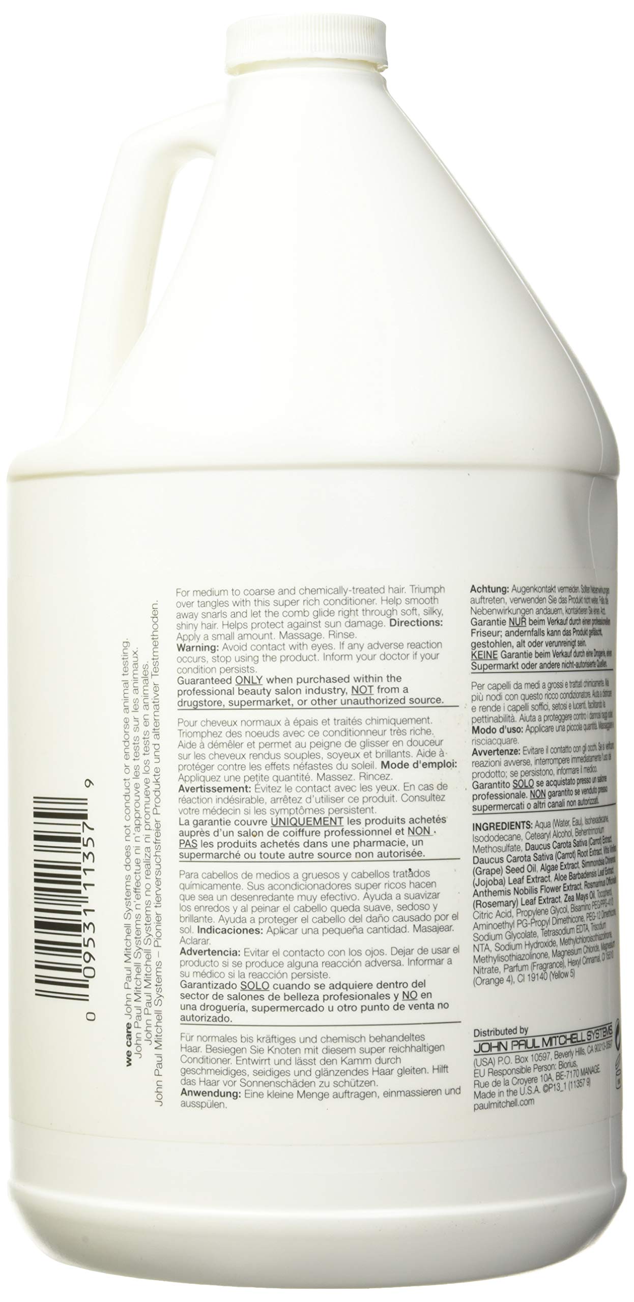 Paul Mitchell The Detangle Conditioner for Unisex