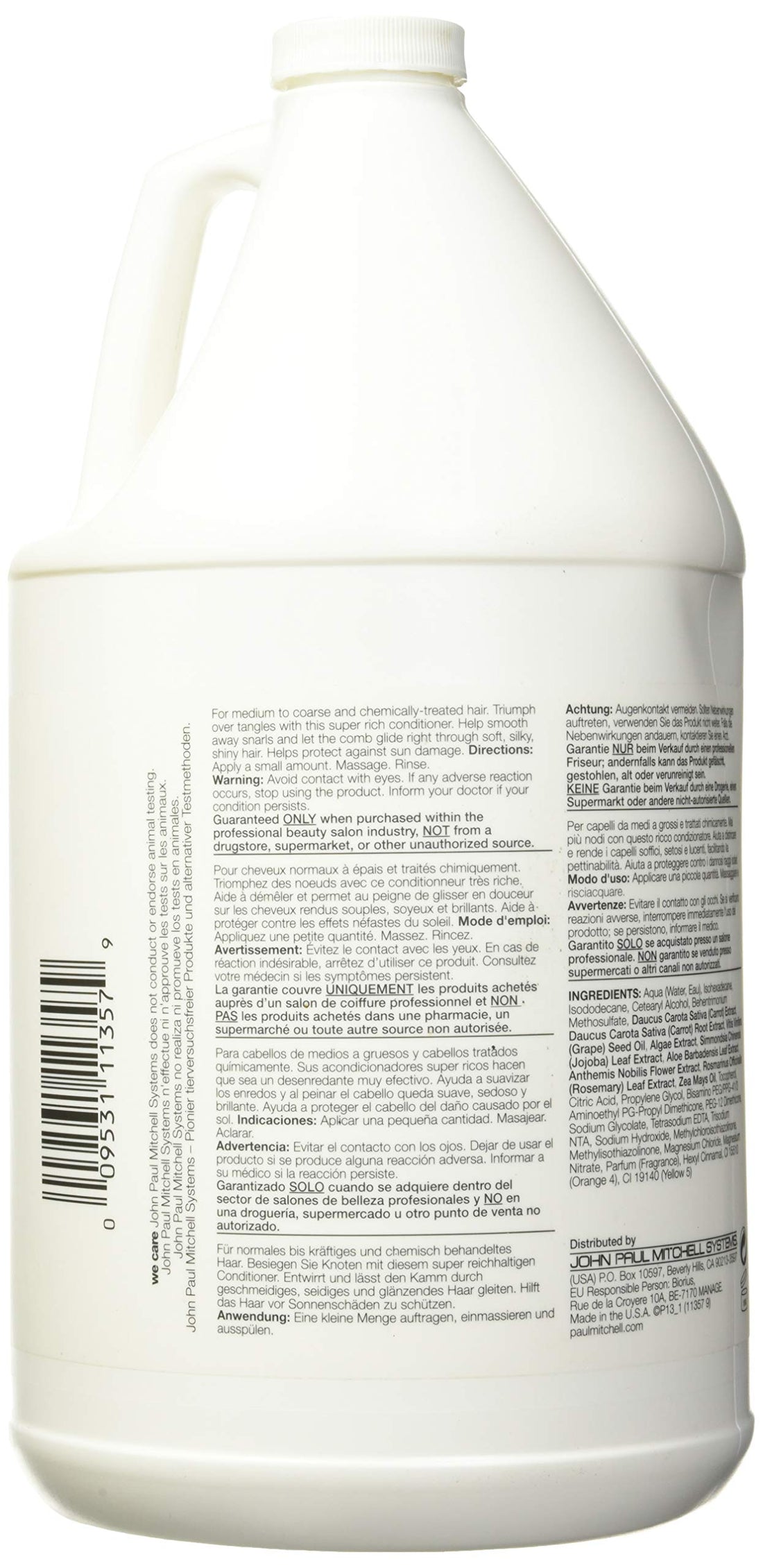 Paul Mitchell The Detangle Conditioner for Unisex