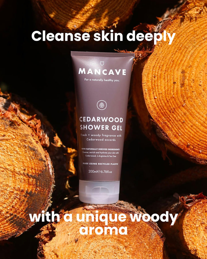 ManCave - Cedarwood Shower Gel 200ml