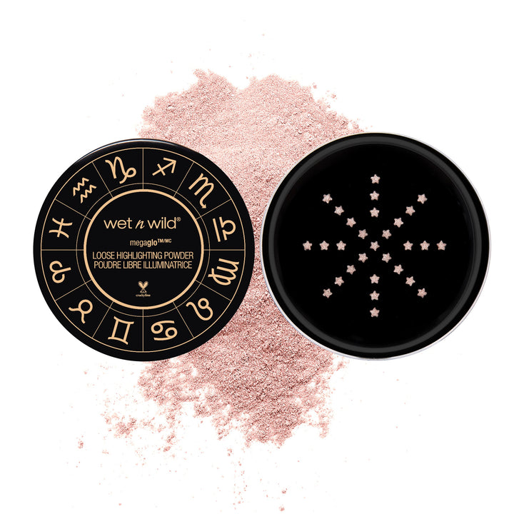 wet n wild MegaGlo Loose Highlighting Powder Zodiac Collection ~ Written in the Stars
