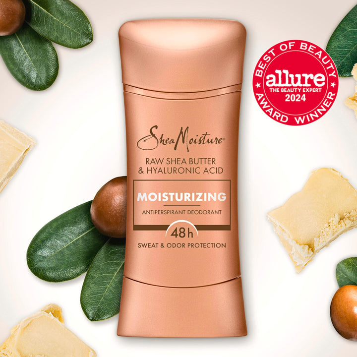 SheaMoisture Antiperspirant Deodorant Stick for 48HR Sweat & Odor Protection Nourish with No Parabens & No Mineral Oil 2.6 oz