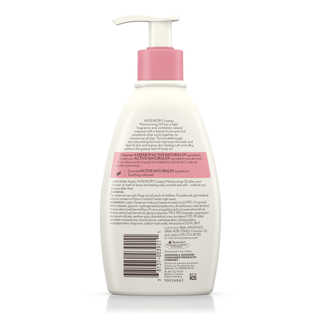 Aveeno Aveeno Creamy Moisturizing Oil, 12 Fl. Oz