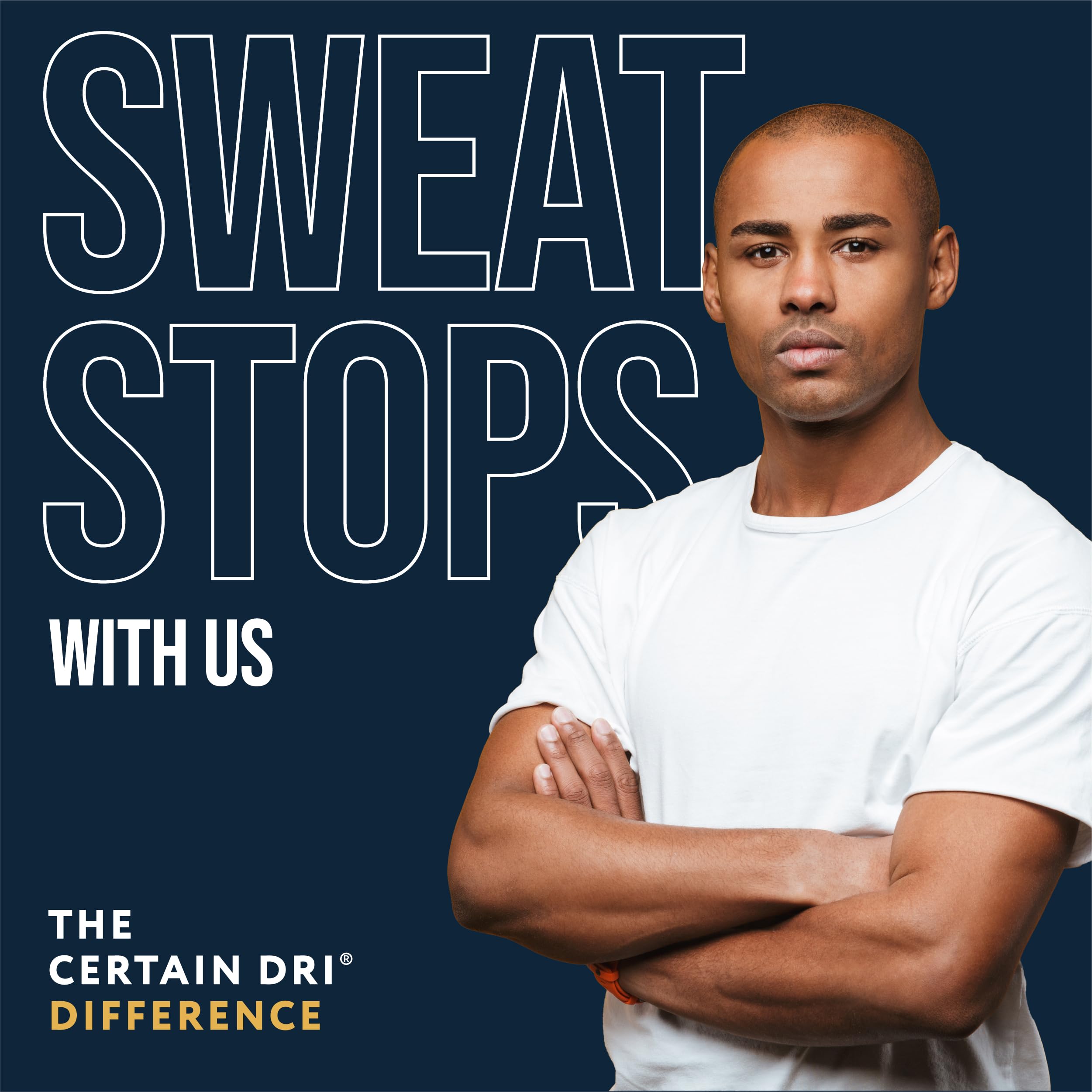 Certain Dri Antiperspirant Deodorant, Solid, 1.7 Ounce, Pack of 3