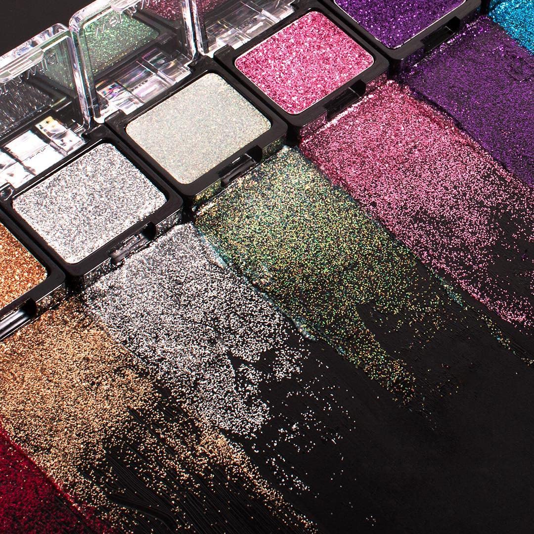 wet n wild Color Icon Eyeshadow Glitter - Ultra-Pigmented, Vitamin E Infused for a Silky-Smooth Moisturizing Application, Cruelty-Free & Vegan - Bleached