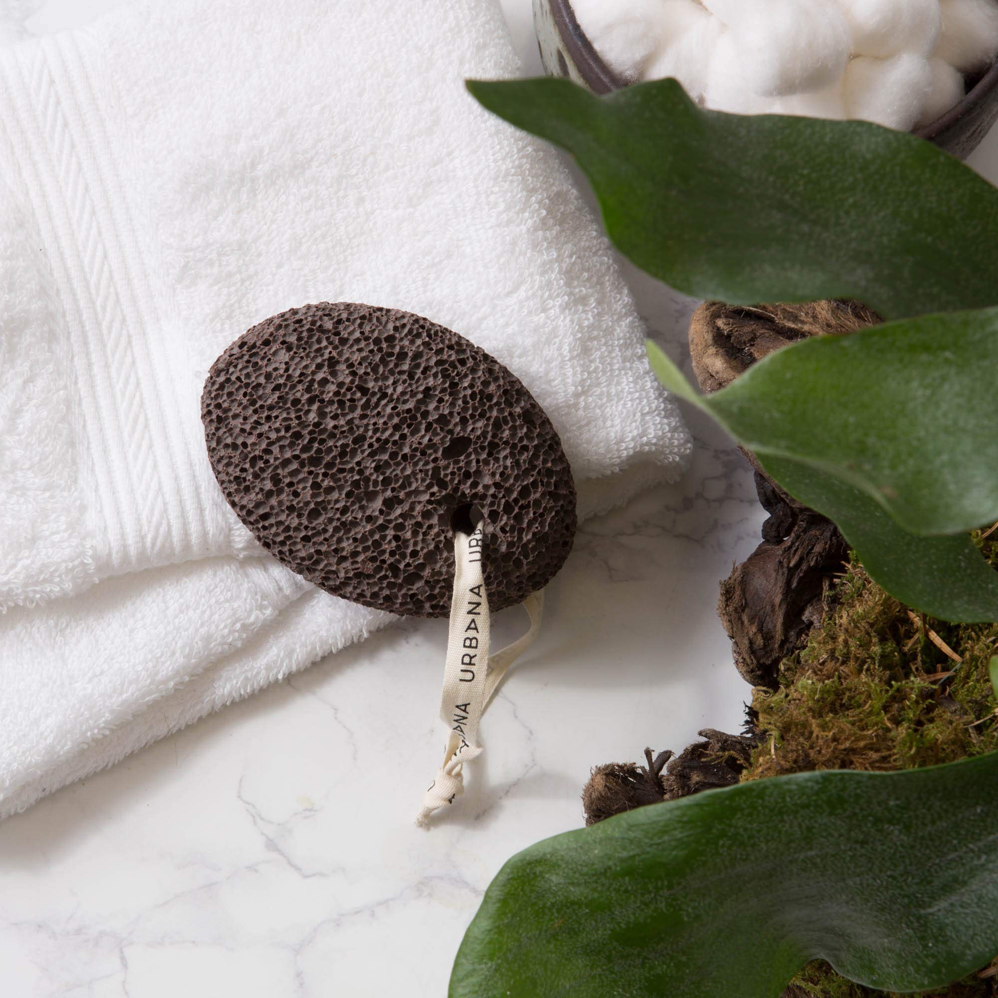 Urbana Spa Prive Volcanic Pumice Stone For Shower, Bath, Exfoliating and Cleansing