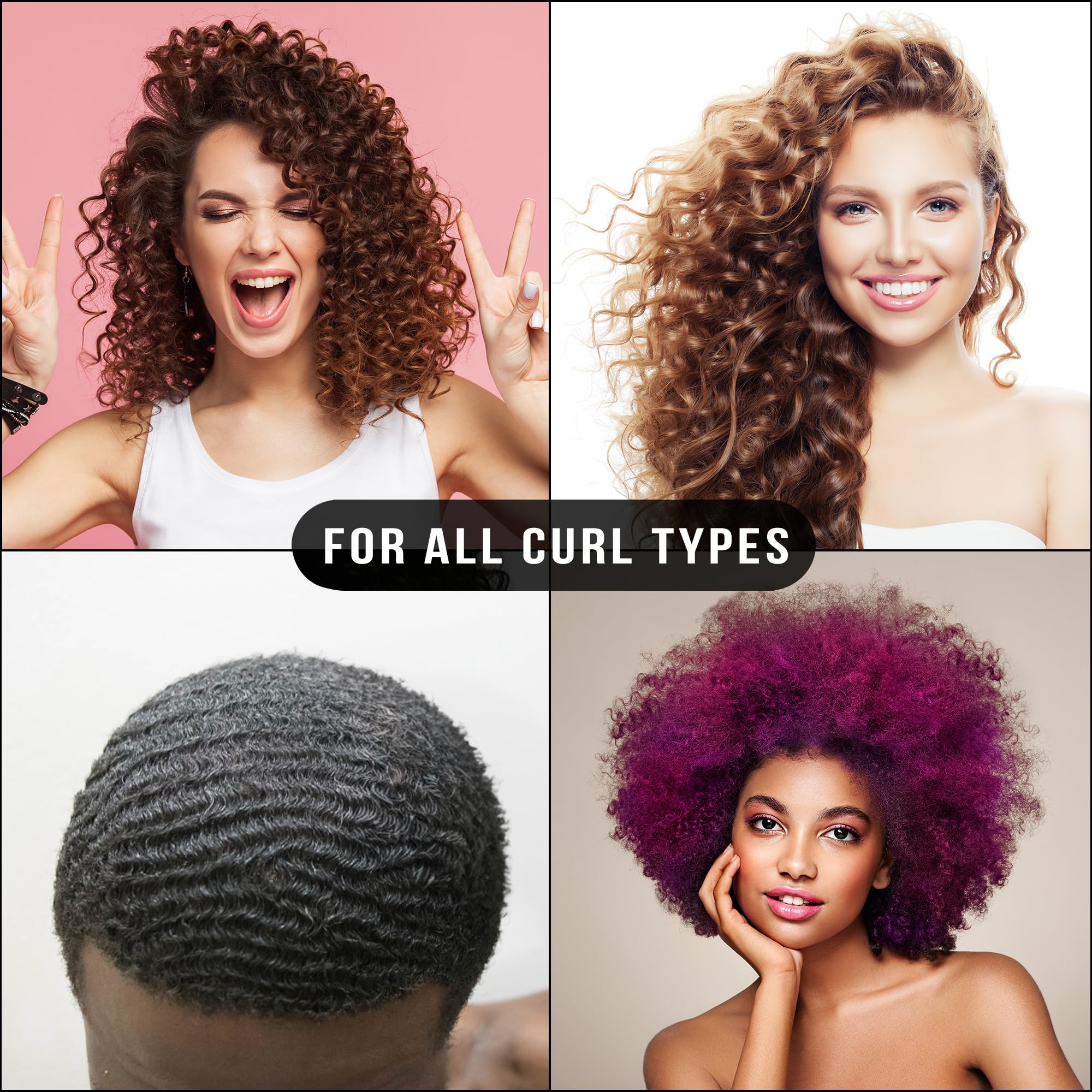 VALITIC Curly Hair Shampoo Bar - Sustainable Solid Shampoo for Hair Strengthening, Made with Rice Water, Vitamin C, Argan and Keratin - Define Natural Waves - Paraben Free, Sulfate Free, Vegan