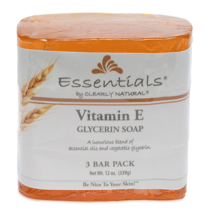 Clearly Natural Glycerine Bar Soap Vitamin E 3 Count