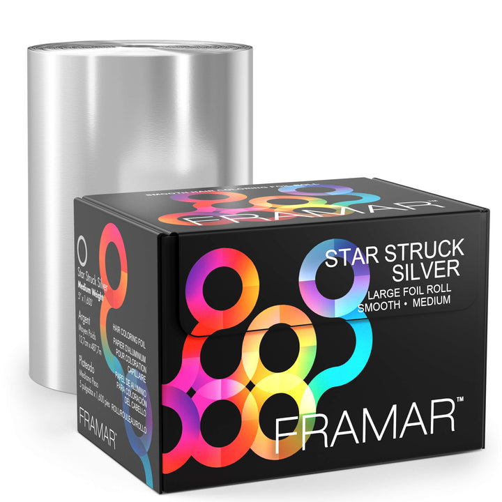 Foil It Star Struck Silver Large Foil Roll - 1600 ft