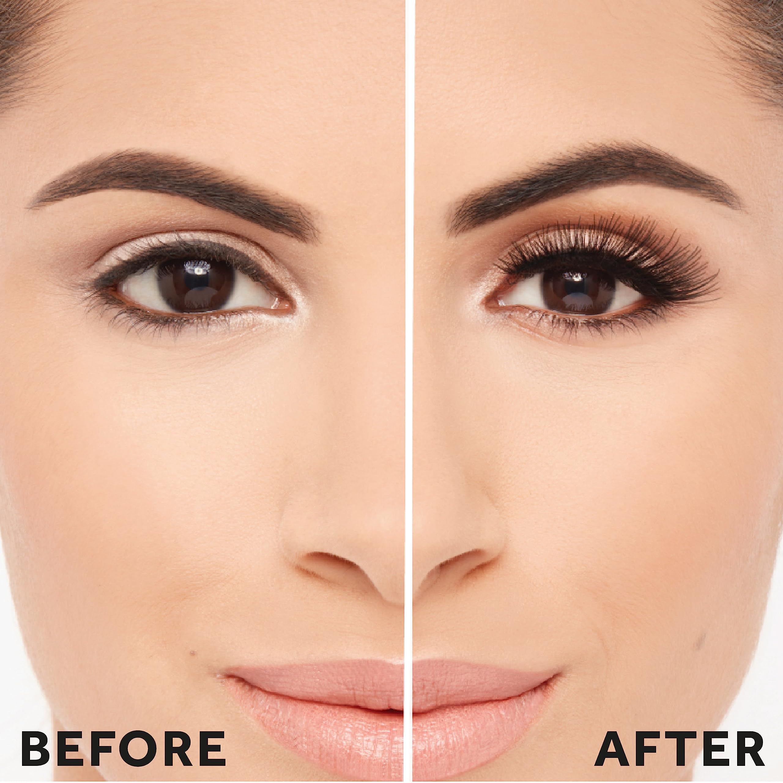 Eylure False Lashes, Luxe Cashmere No. 6 with Adhesive Included, 1 Pair