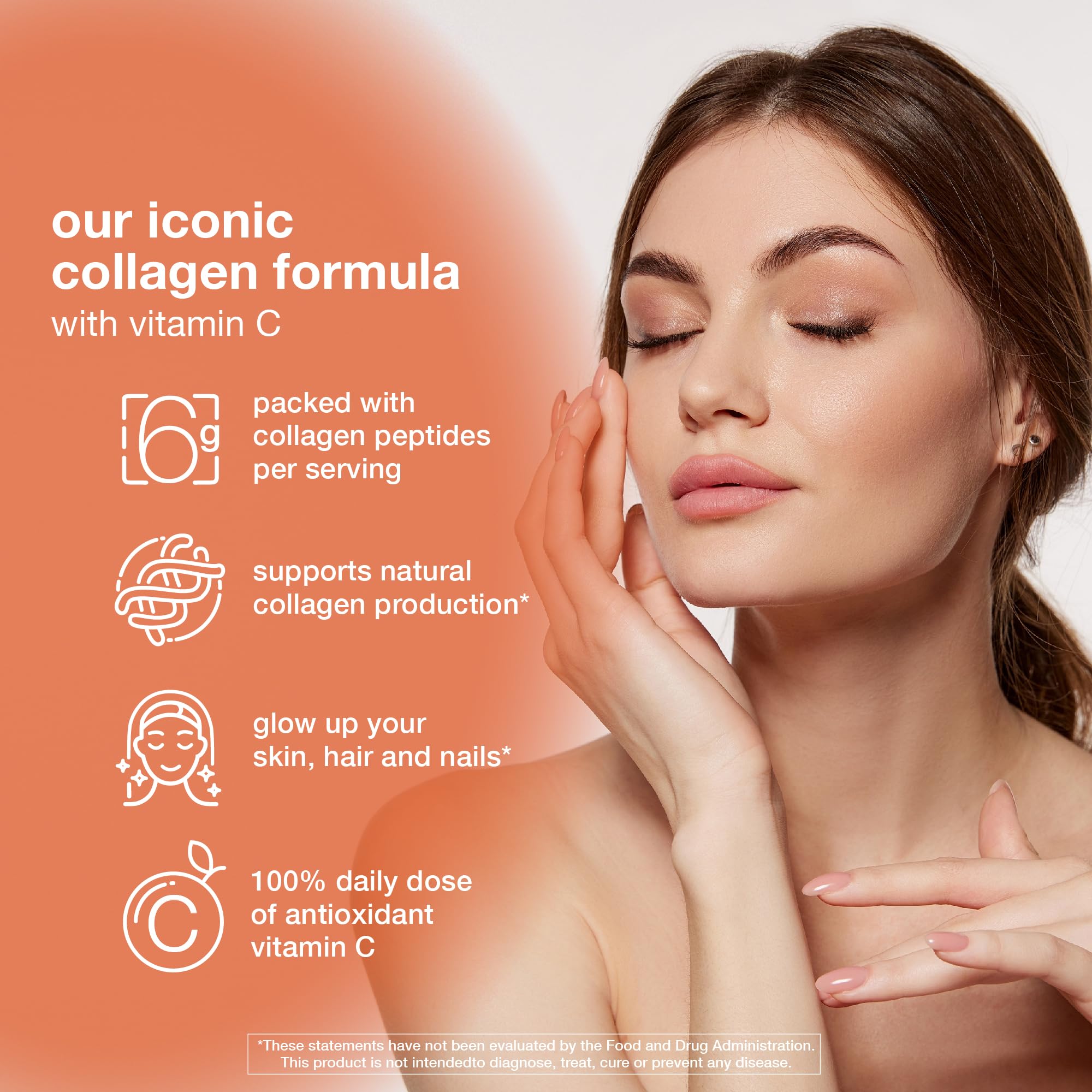 Youtheory Advanced Collagen - 6,000 mg Collagen - with Vitamin C - for Hair, Skin & Nails* - Collagen Supplements for Women and Men - 120 Tablets