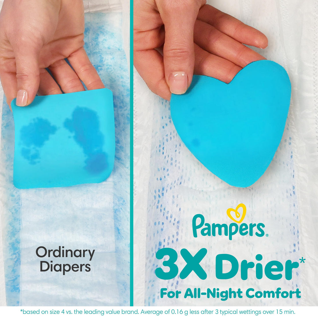 Pampers Baby Diapers - Swaddlers - Size 4, 120 Count, Ultra Absorbent Disposable Infant Diaper