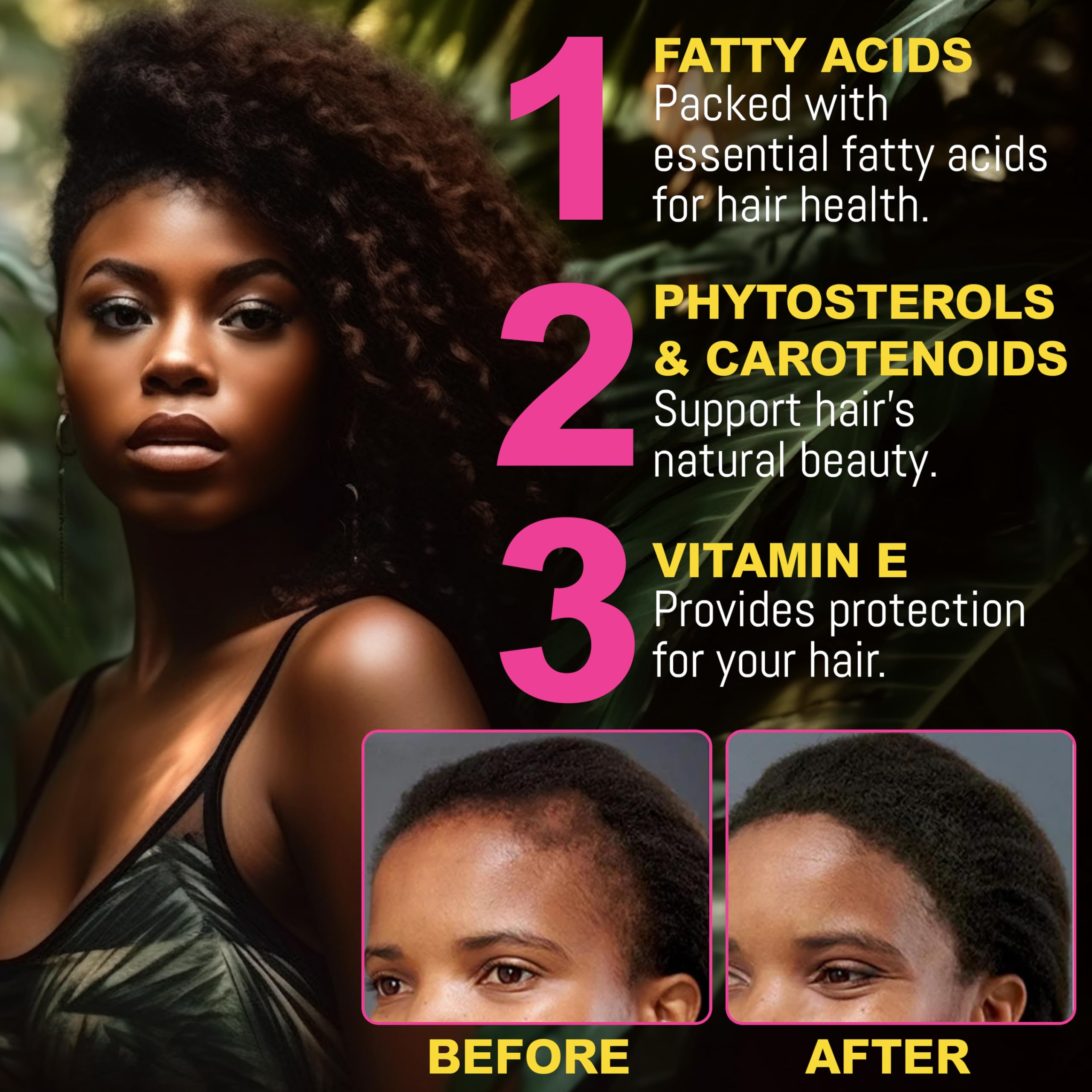 Raw Batana Oil | 100% Raw Batana Oil for Hair Growth | Cold Pressed & Chemical-Free | Batana Hair Growth Oil |Sourced from Honduras, Dr. Sebi Approved