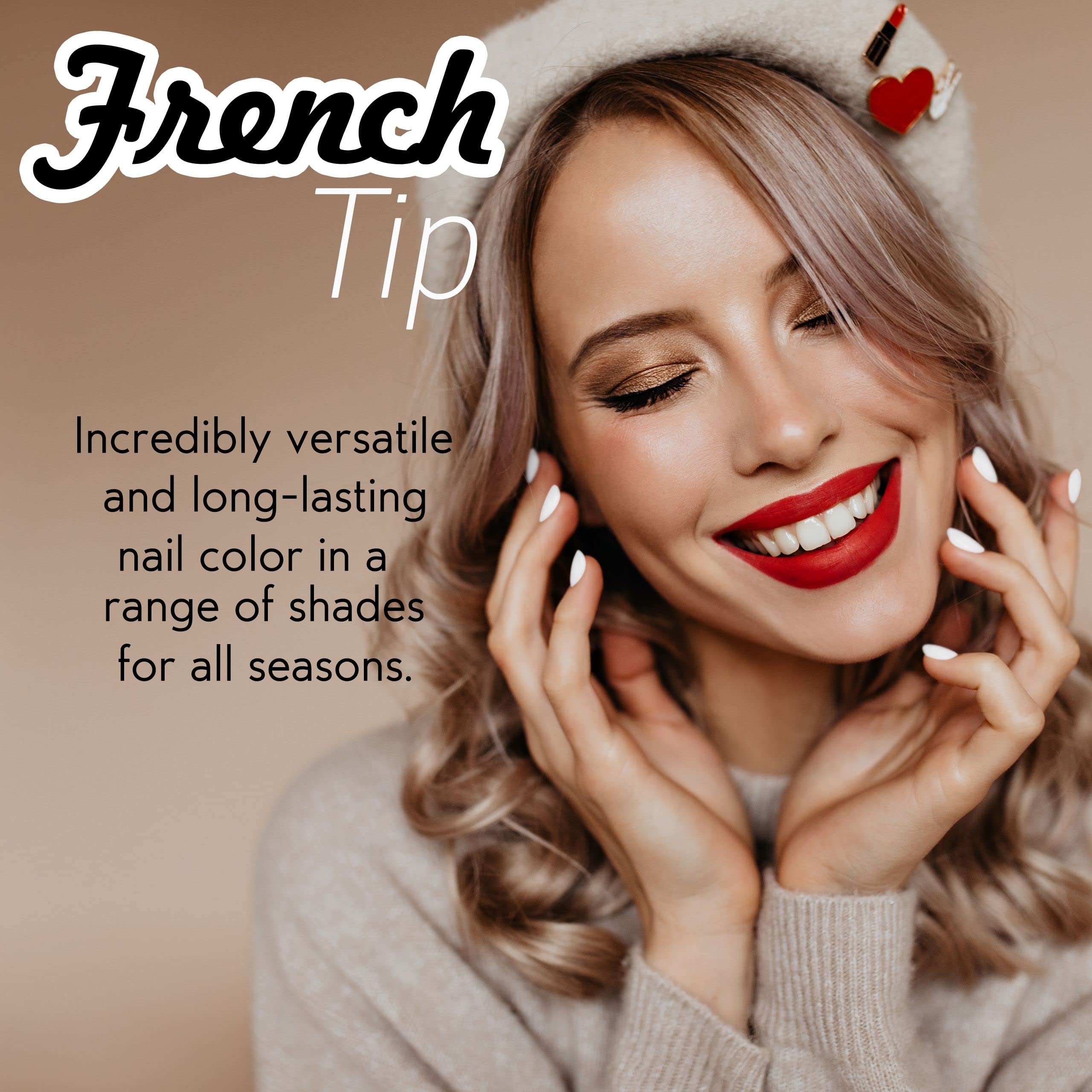 Color Club Nail Polish, White, French Tip.05 Ounce