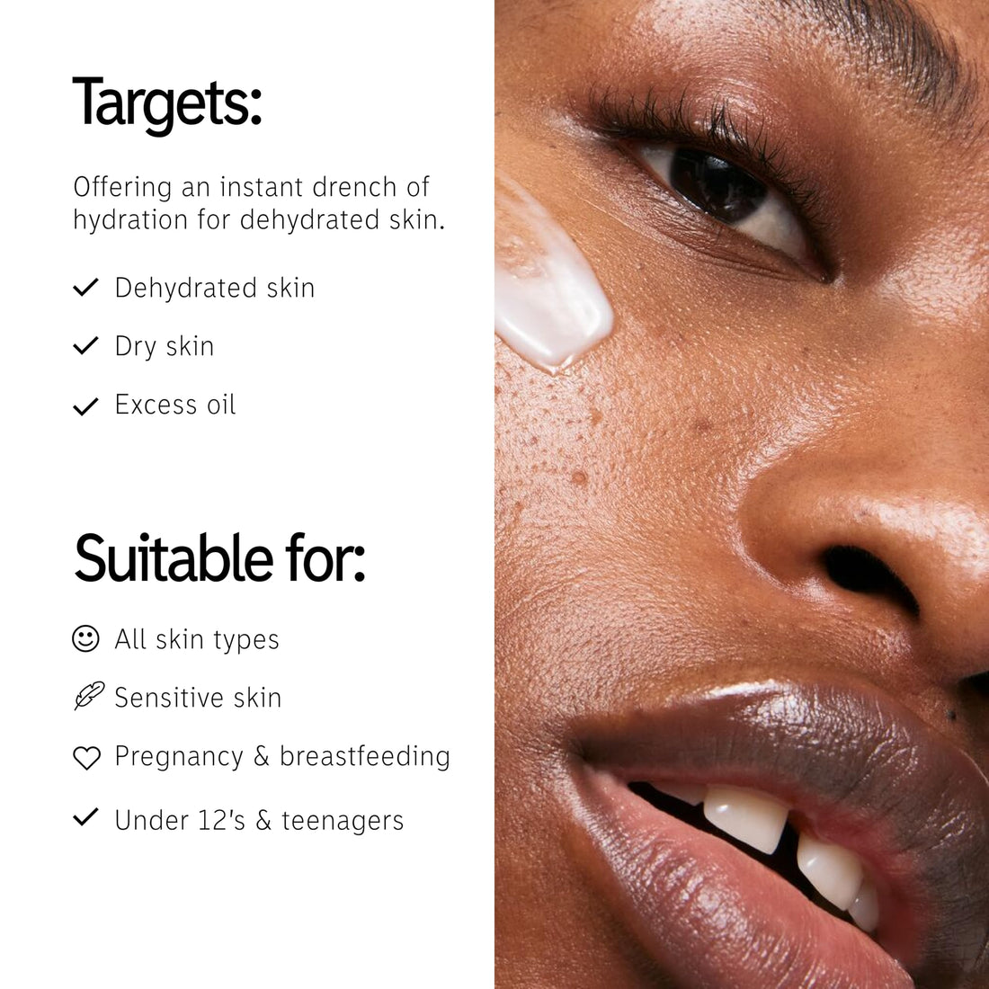 The INKEY List Omega Water Cream 1.69 fl oz/50ml, Oil-Free Face Moisturiser, Lightweight Gel, Vegan Friendly Skincare, Suitable For Blemish Prone Skin