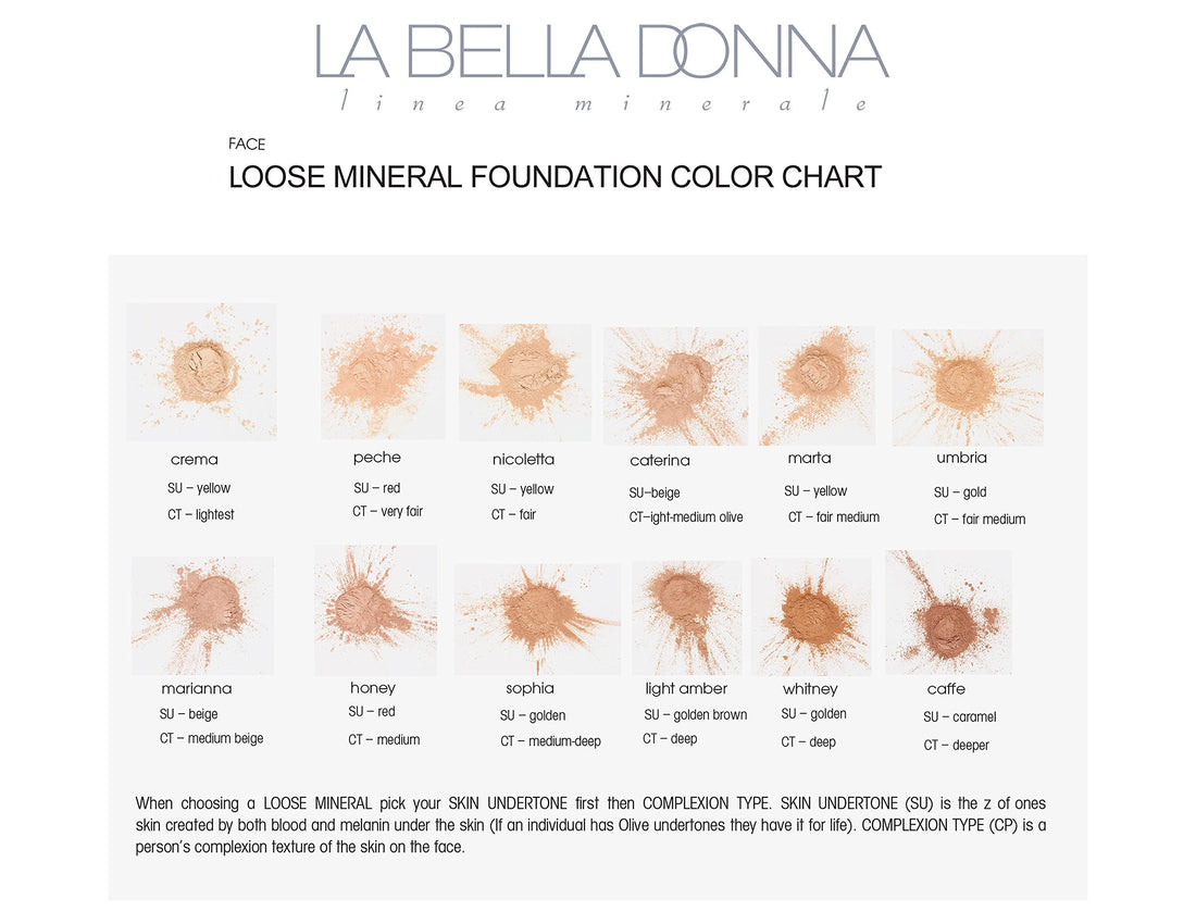 La Bella Donna Loose Mineral Foundation SPF 50 | 10g - Honey