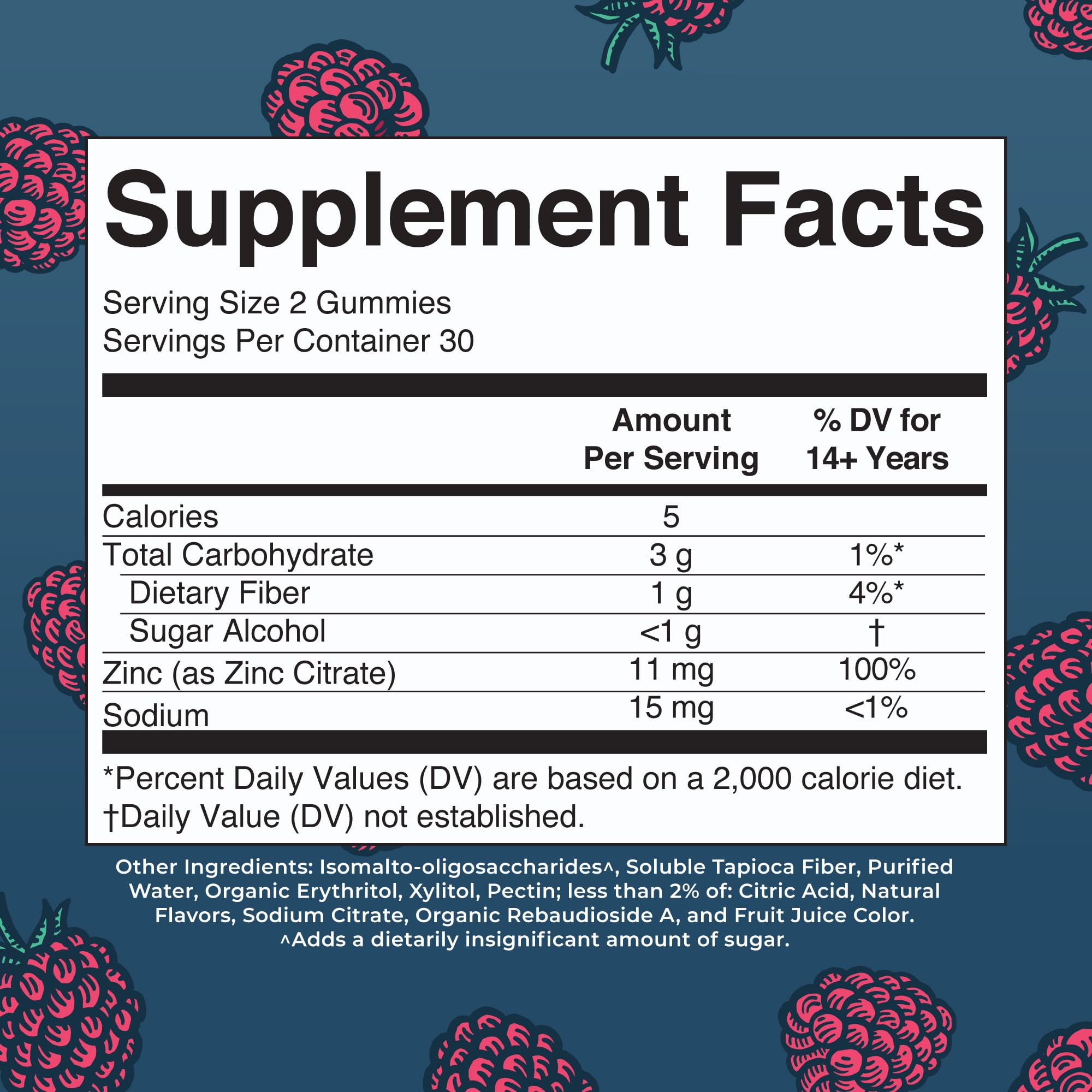 MaryRuth Organics Zinc Gummies | Zinc Supplements | Immune Support Supplement | Essential Mineral | Pectin Based | Overall Health & Wellness | Ages 14 & Up | Vegan | Non GMO | 30 Servings