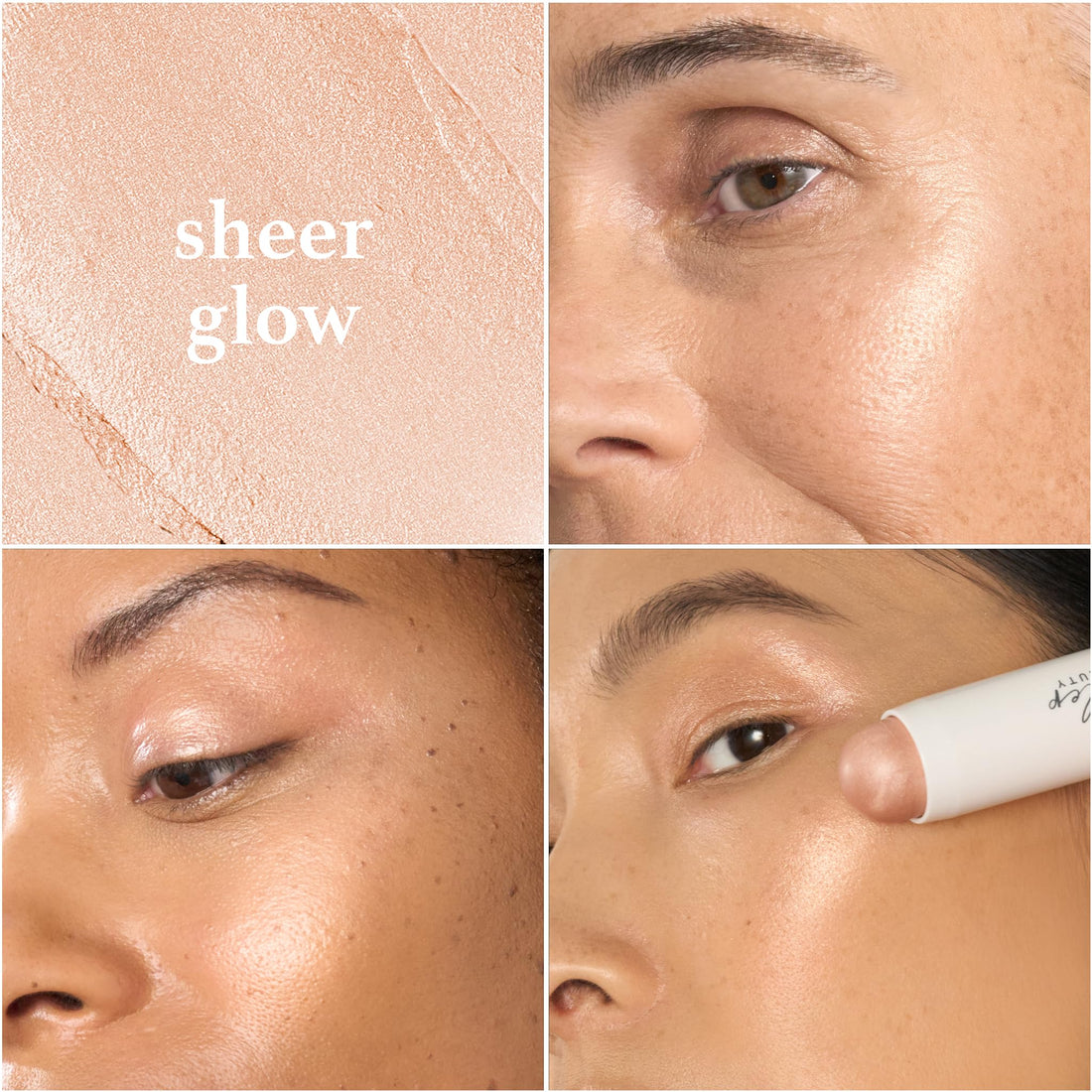 Julep Skip the Brush Crme-to-Powder Blush Stick, Sheer Glow