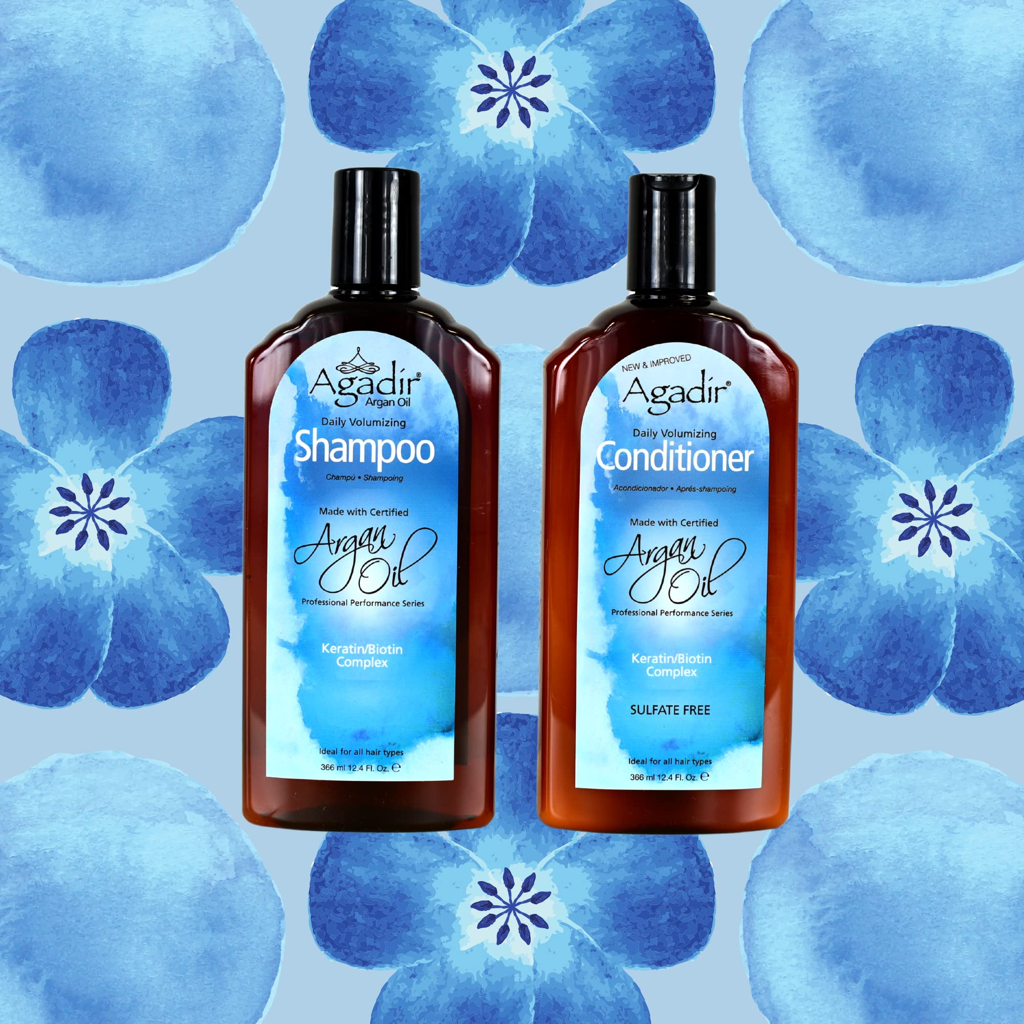 Agadir Argan Oil Daily Volumizing Shampoo 12 Ounce