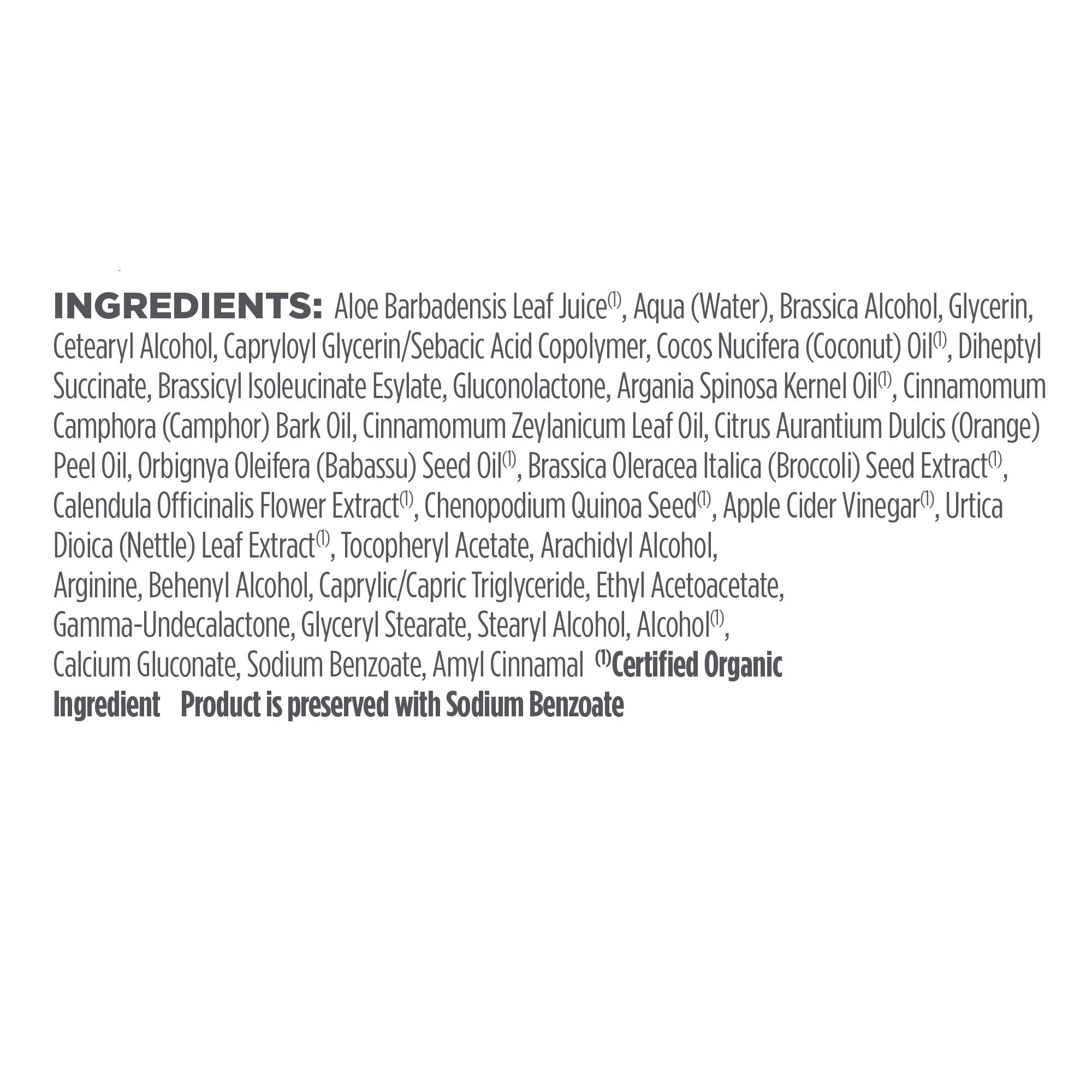 Avalon Organics Smooth Shine Apple Cider Vinegar Conditioner, 11 Ounce (Pack of 6)