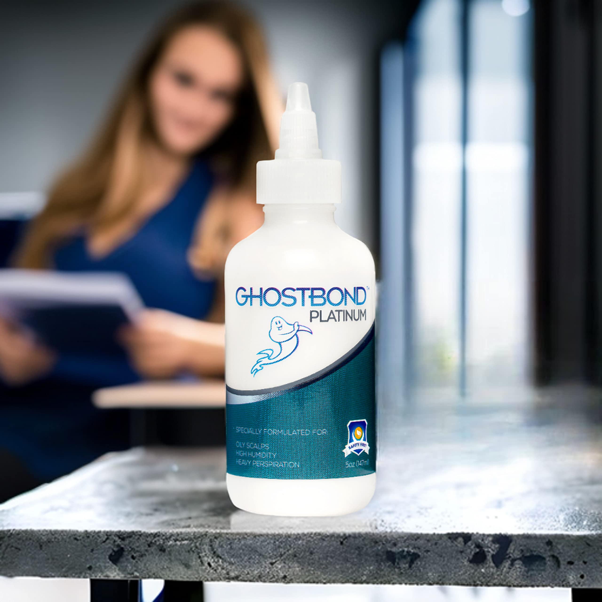 Professional Hair Labs Ghost Bond Platinum Lace Glue Skin Glue, 5 oz