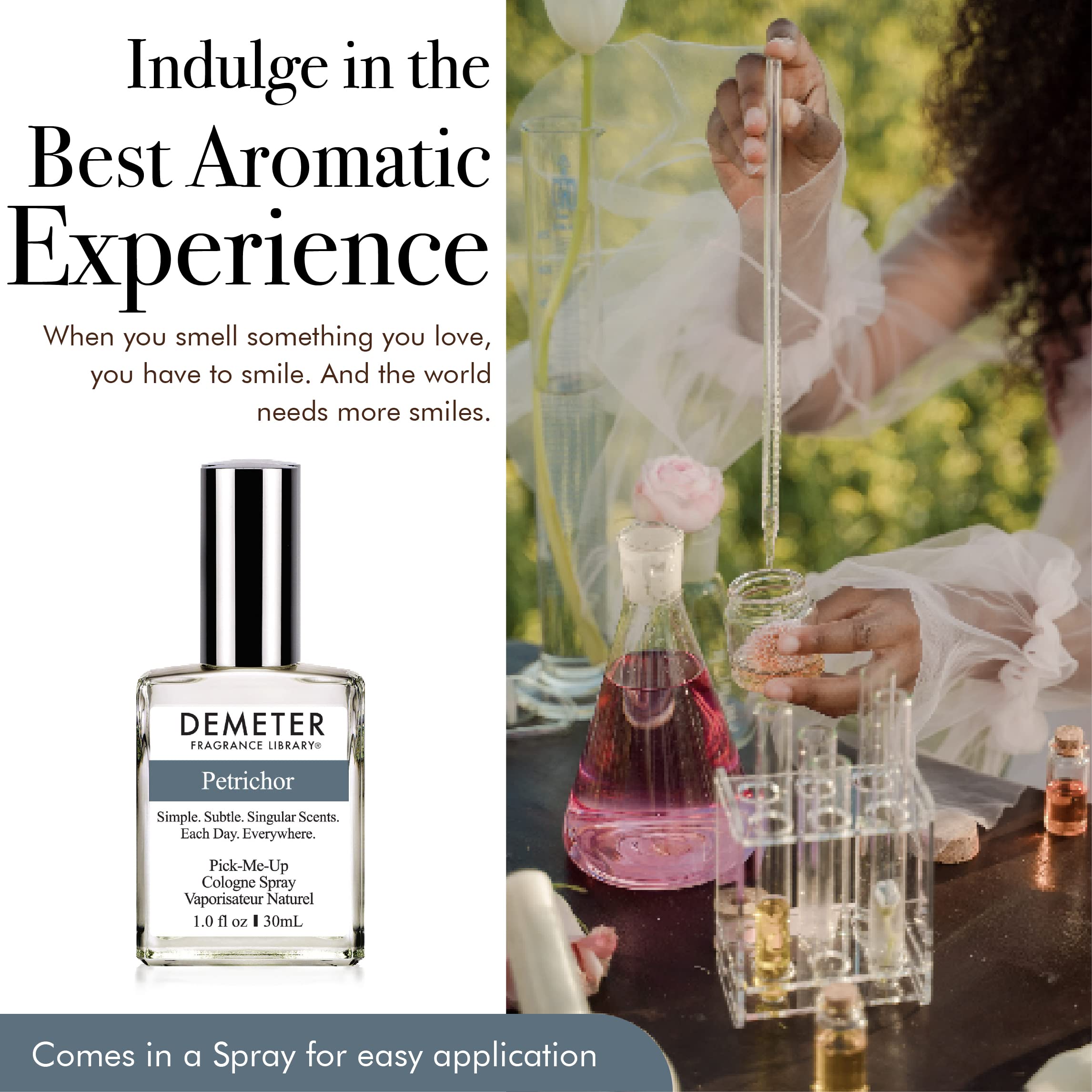 Demeter Fragrance Library 1 Oz Cologne Spray - Petrichor