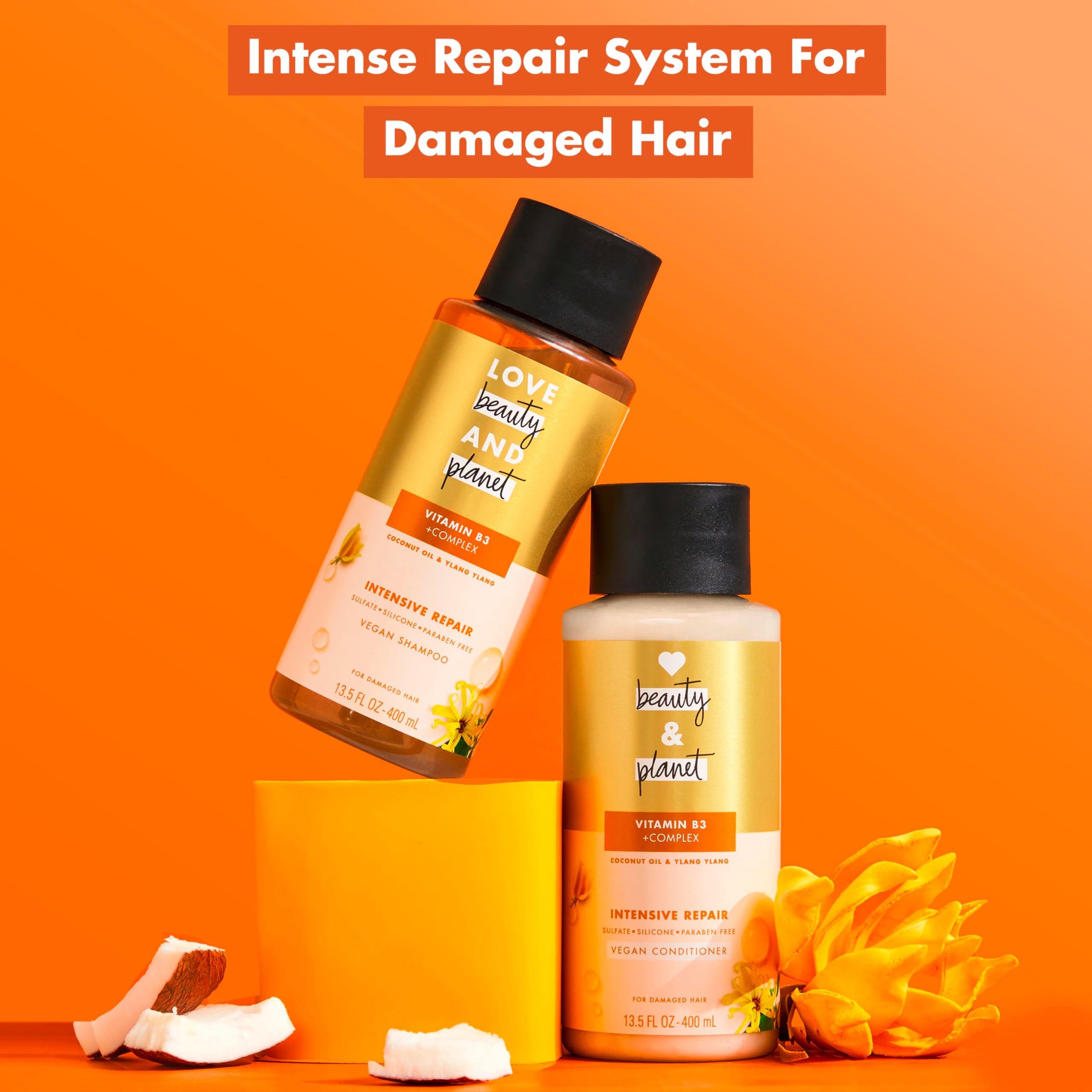 Love Beauty And Planet Love Beauty and Planet Coconut Oil and Ylang Ylang Conditioner for Unisex, 13.5 Ounce