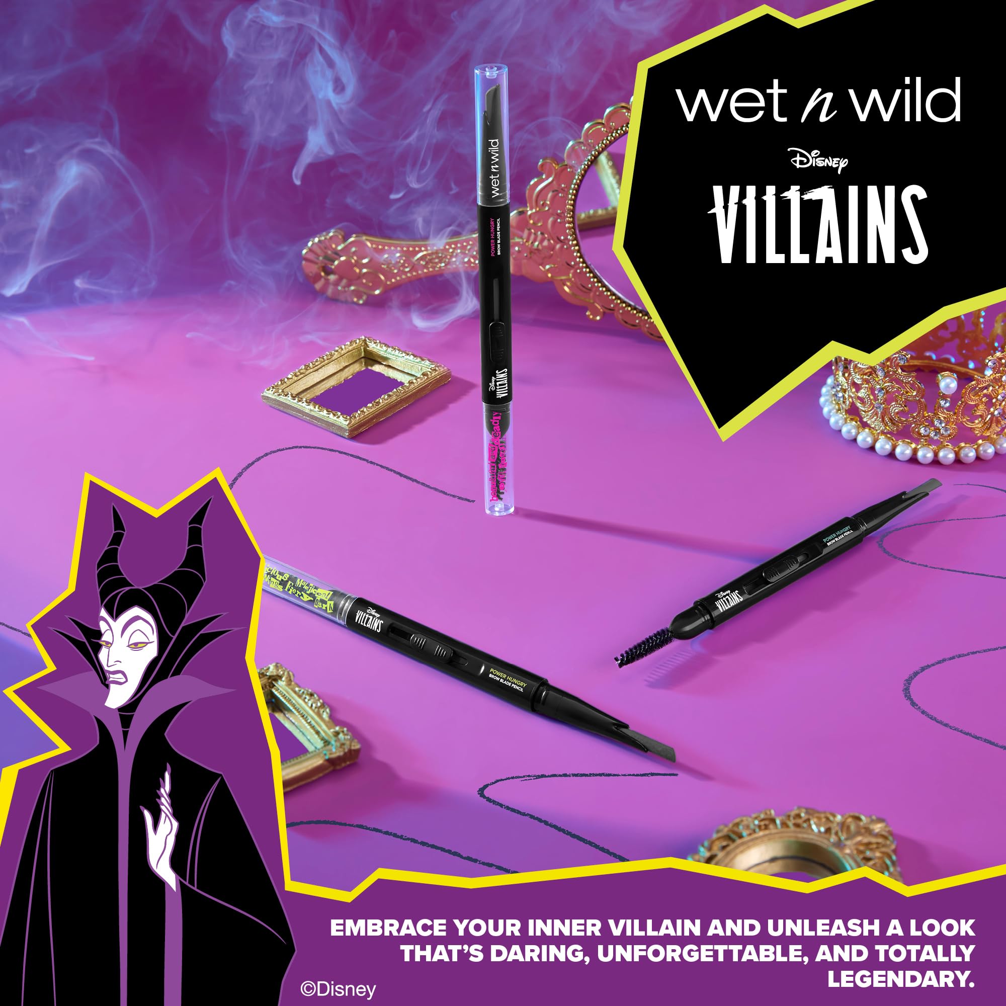 wet n wild Disney Villains Power Hungry Brow Blade Pencil – Taupe