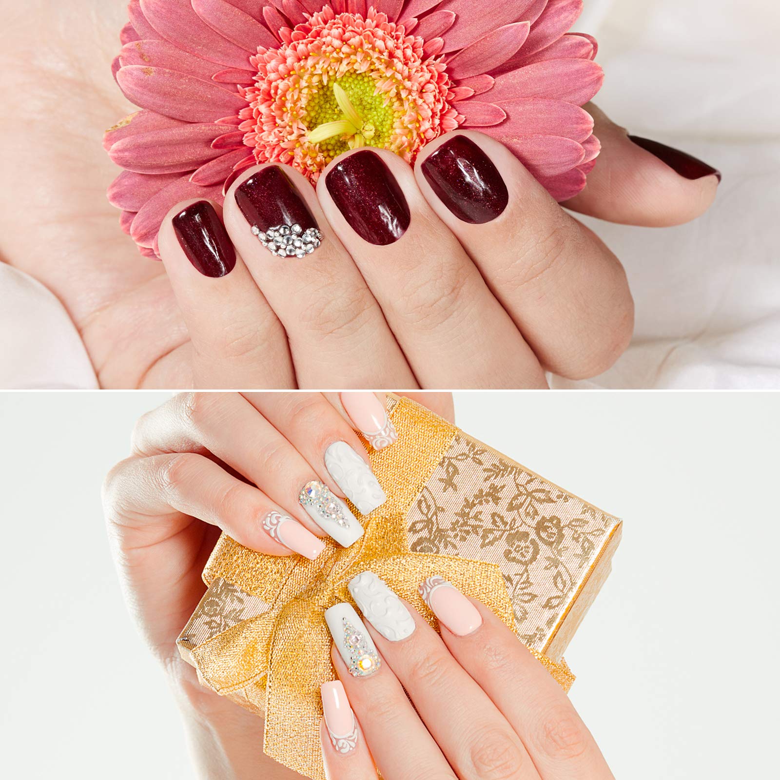 2000PCS Clear Rhinestones, Round Flat Back Gems Gemstones for Crafts Nails, Glass Diamonds with Tweezer and Wax Pencil for Acrylic Nails Face Eye Makeup Clothes Decoration( 6 Sizes, 1.5-6mm)