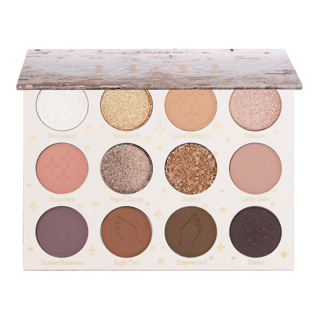 ColourPop 11:11 Eyeshadow Palette - Warm Nude Eye Makeup Palette with Matte, Metallic, Matte Sparkle & Glitter Finishes - High-Pigment Eye Makeup with a Long-Wearing Formula (0.46 oz)
