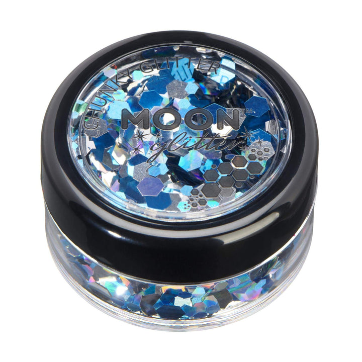 Mystic Chunky Glitter by Moon Glitter – 100% Cosmetic Glitter for Face, Body, Nails, Hair and Lips - 3g - Frozen