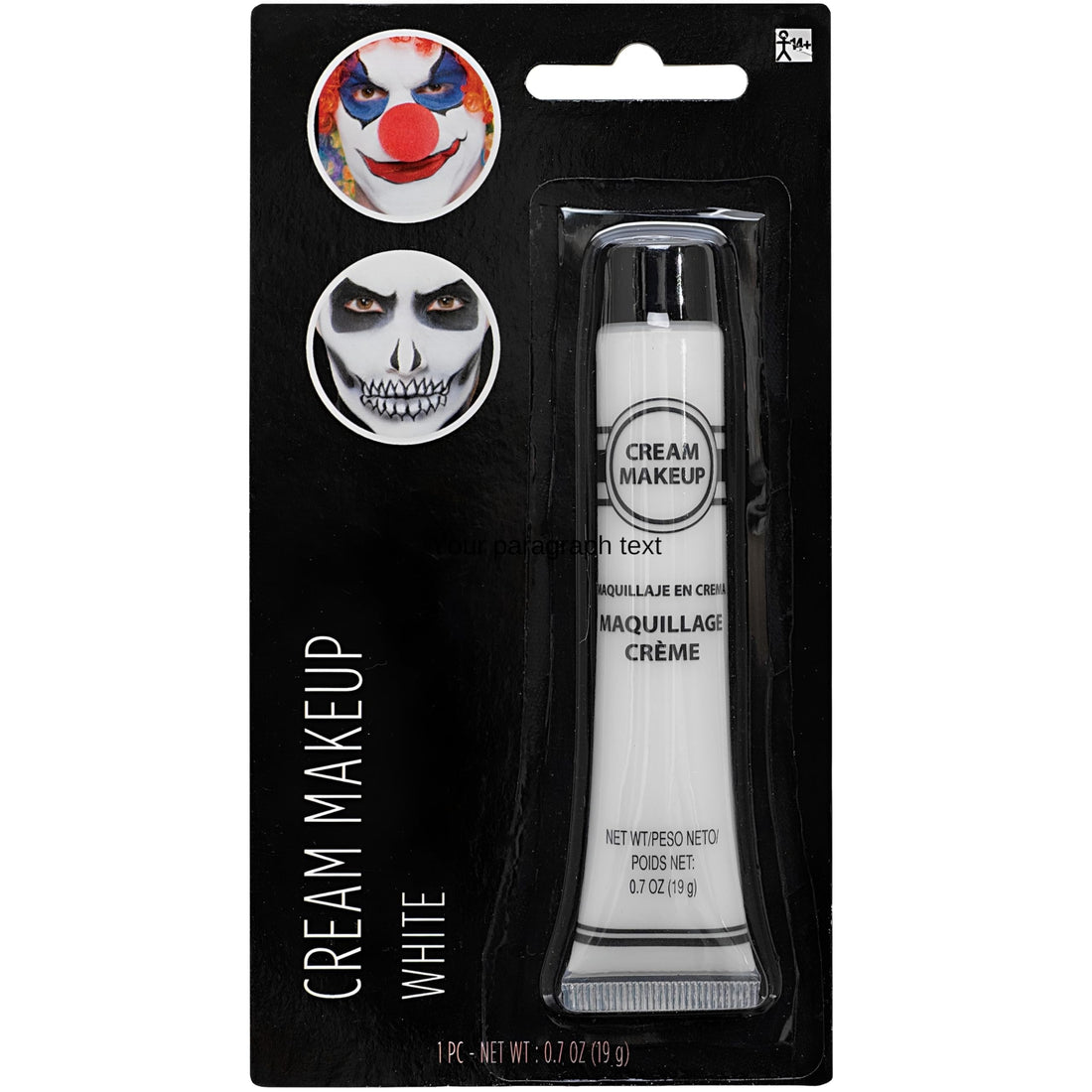 White Cream Make-Up