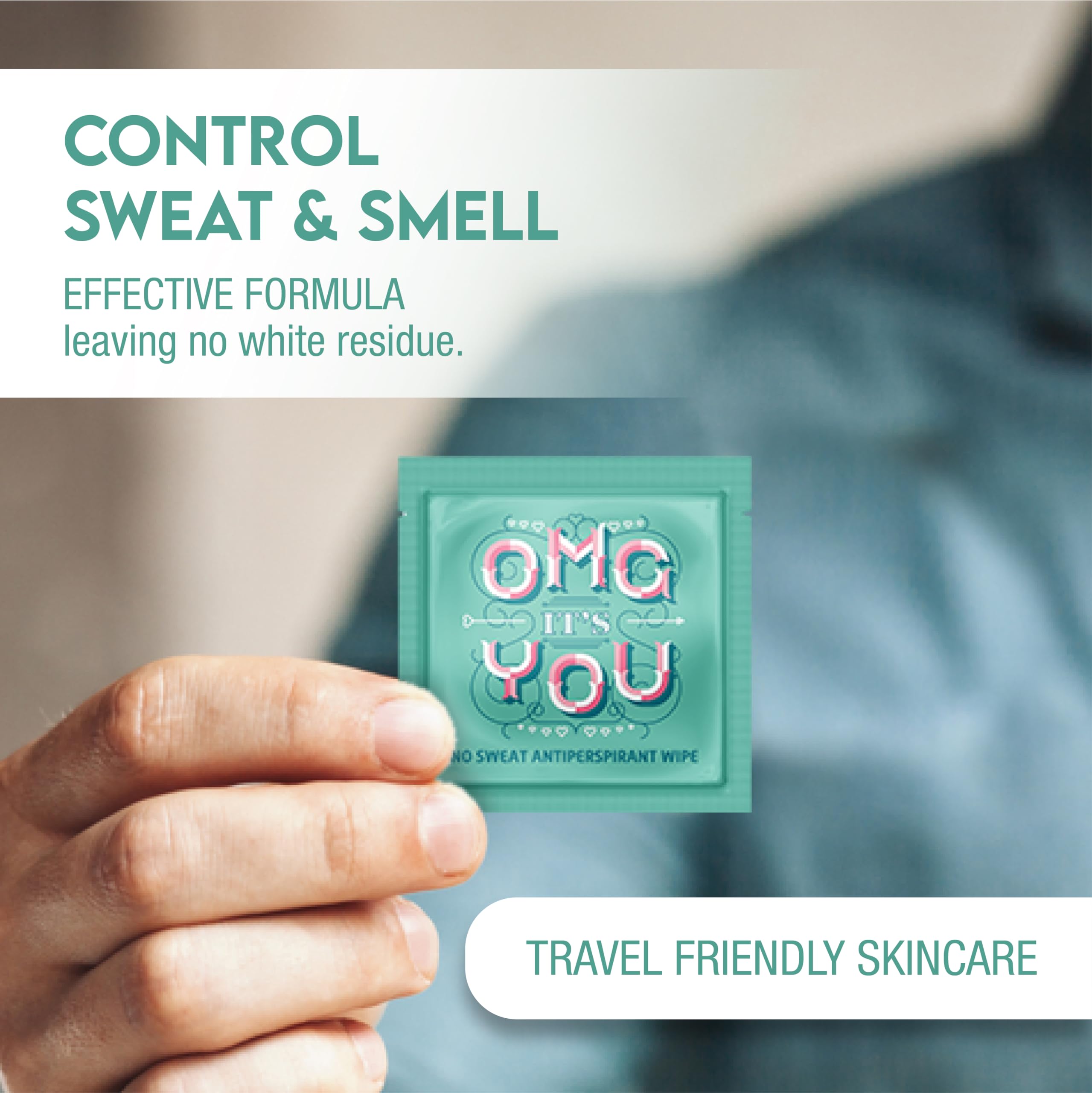 LA Fresh Travel Lite Antiperspirant Wipes Pack of 50 Individually Wrapped 10x8ââ‚¬Â Wipe Fresh Scented Towelettes Made With Clear Formula For Men And Women With Powerful Wetness And Odor Protection Perfect For On The Go, Gym Bag, Purse, Individually