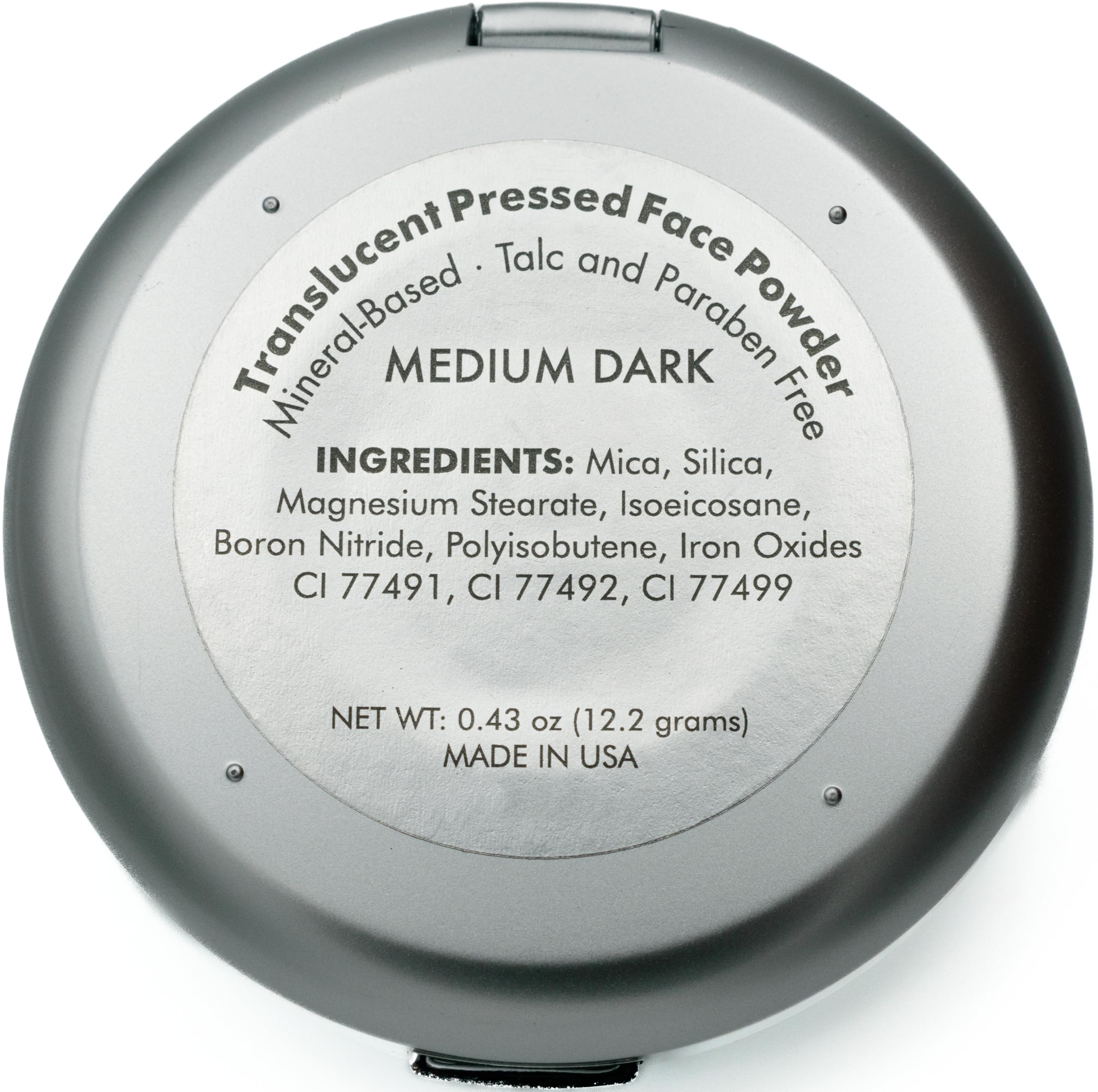 Pure Ziva Medium Dark Buildable Coverage Long Lasting Pressed Finishing Powder, Oil Control Mattifying Shine Free, No Animal Testing, Cruelty, Talc & Paraben Free