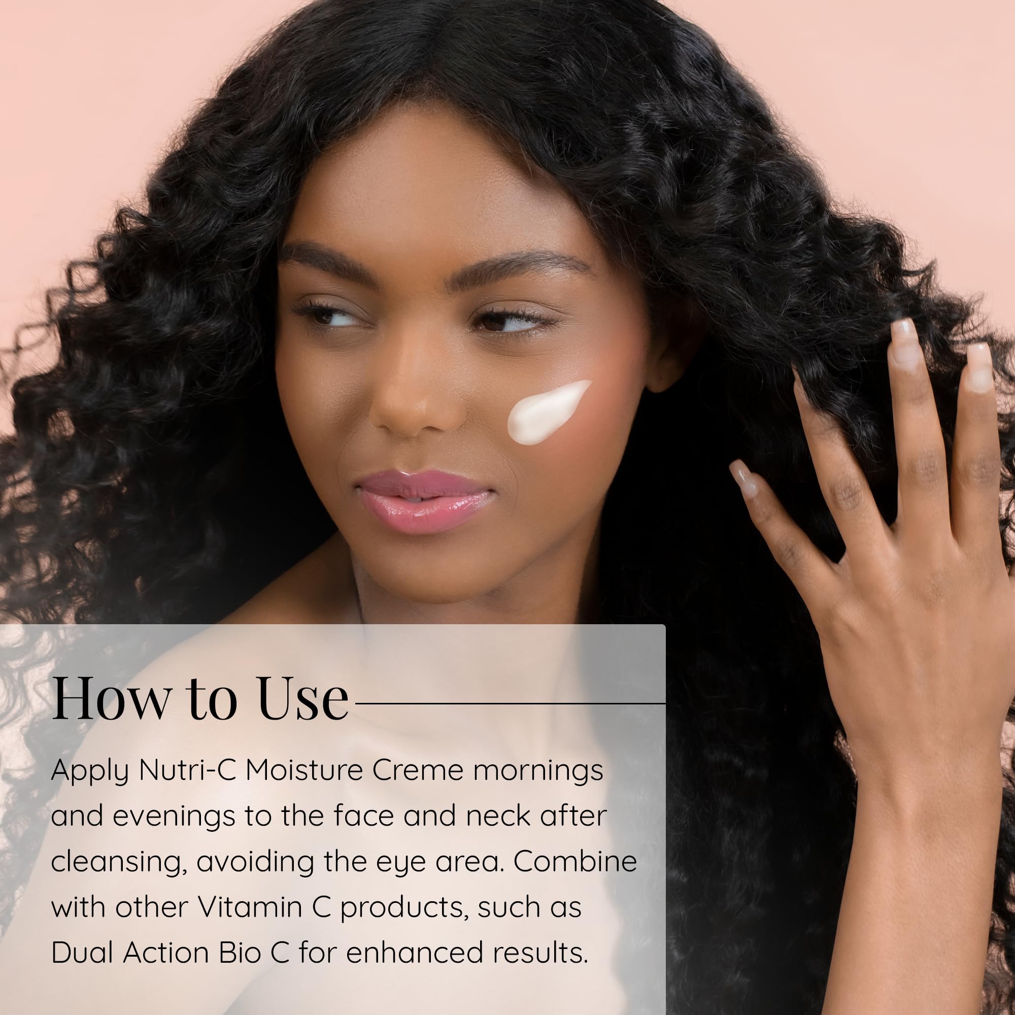 Aloette Nutri-C Face Moisturizer Cream - Daily Facial Skin Care Products for Wrinkles & Fine Lines - Skin Moisturizer Face Lotion Hydrates & Rejuvenates Dry to Normal Skin, Gluten Free - 3 Fl Oz