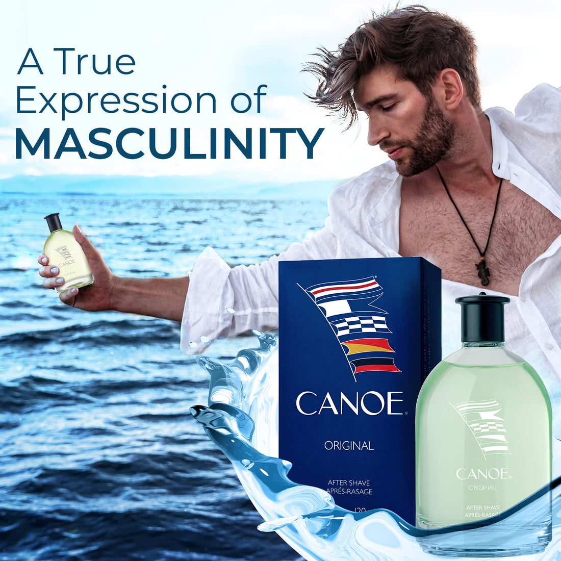 Canoe by Dana for Men After Shaving Products 4.0 oz AD
