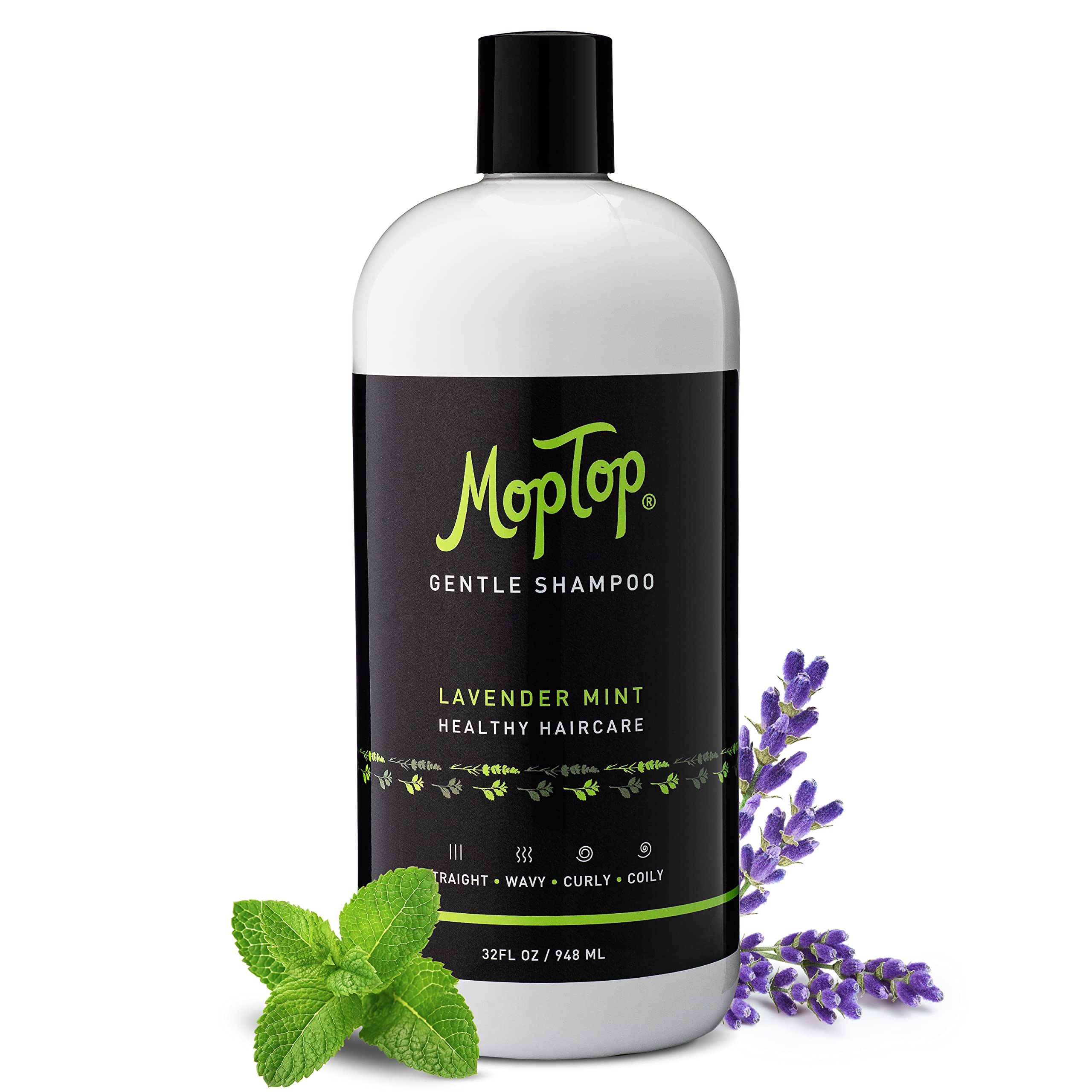 MopTop Gentle Shampoo 32 oz - Lavender Mint