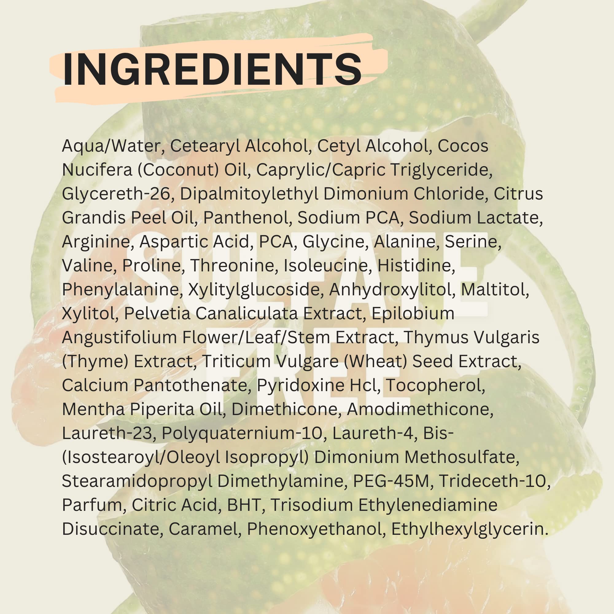 COCOONORIGINAL Cocoon Pomelo Hair Conditioner 10.48 fl oz