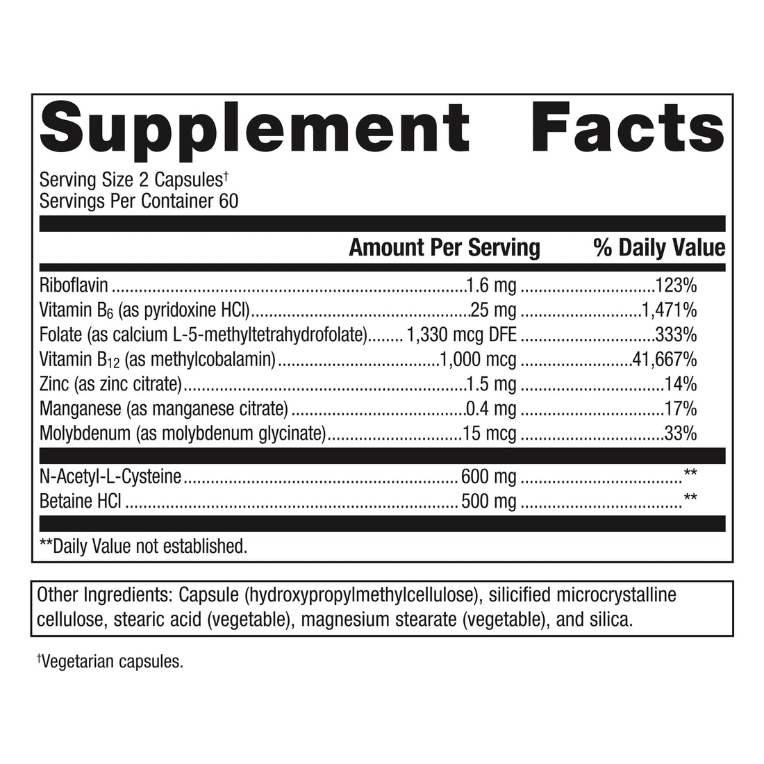 Metagenics MethylCare - 1,330 mcg DFE Folate - for Homocysteine Metabolism & Methylation* - Non-GMO & Gluten-Free - 120 Count