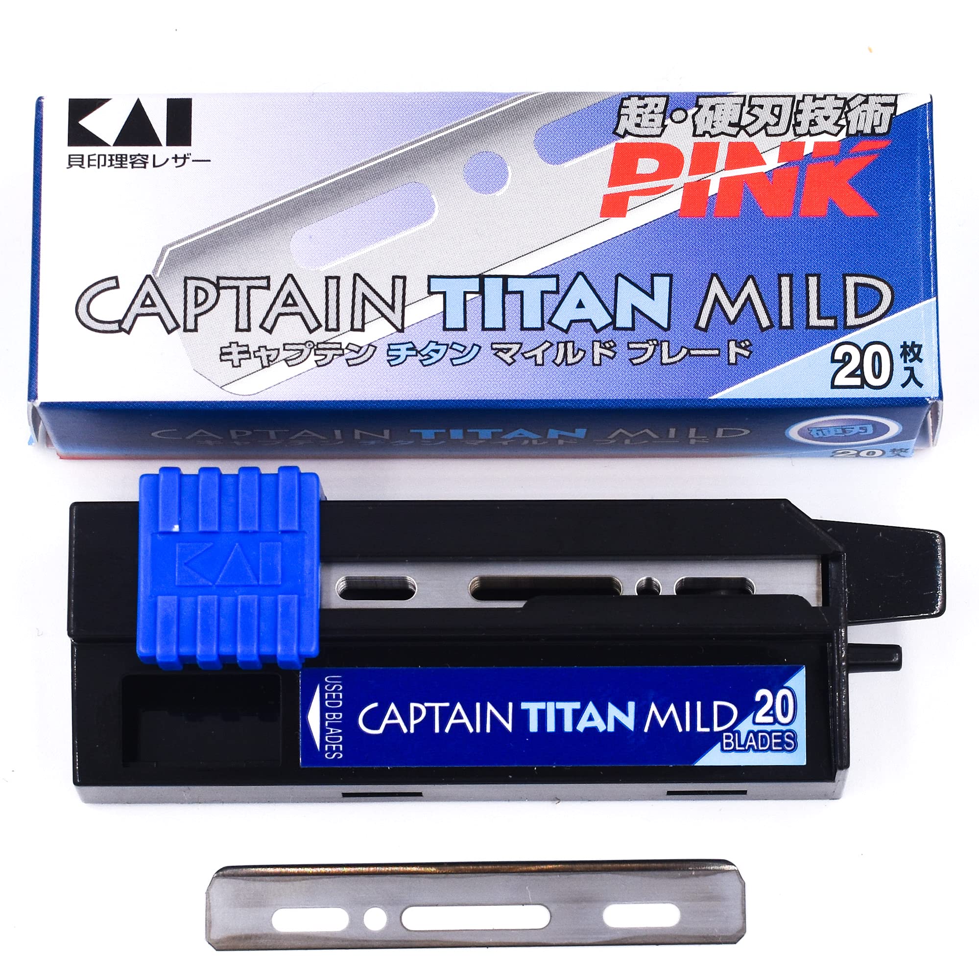 Titan Mild Refill Blades 20 blades by Kai Razors
