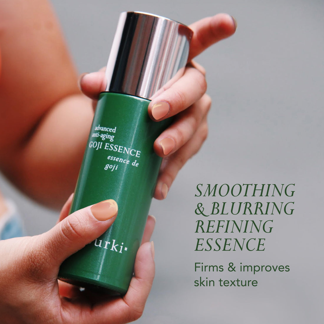 Kat Burki Goji Essence. Anti-Aging Pre Serum for Visibly Reducing Fine Lines, Repairing & Evening Skin Tone. With Goji Berry, 5% Lactic Acid & Neuropeptides, 4 fl. oz.
