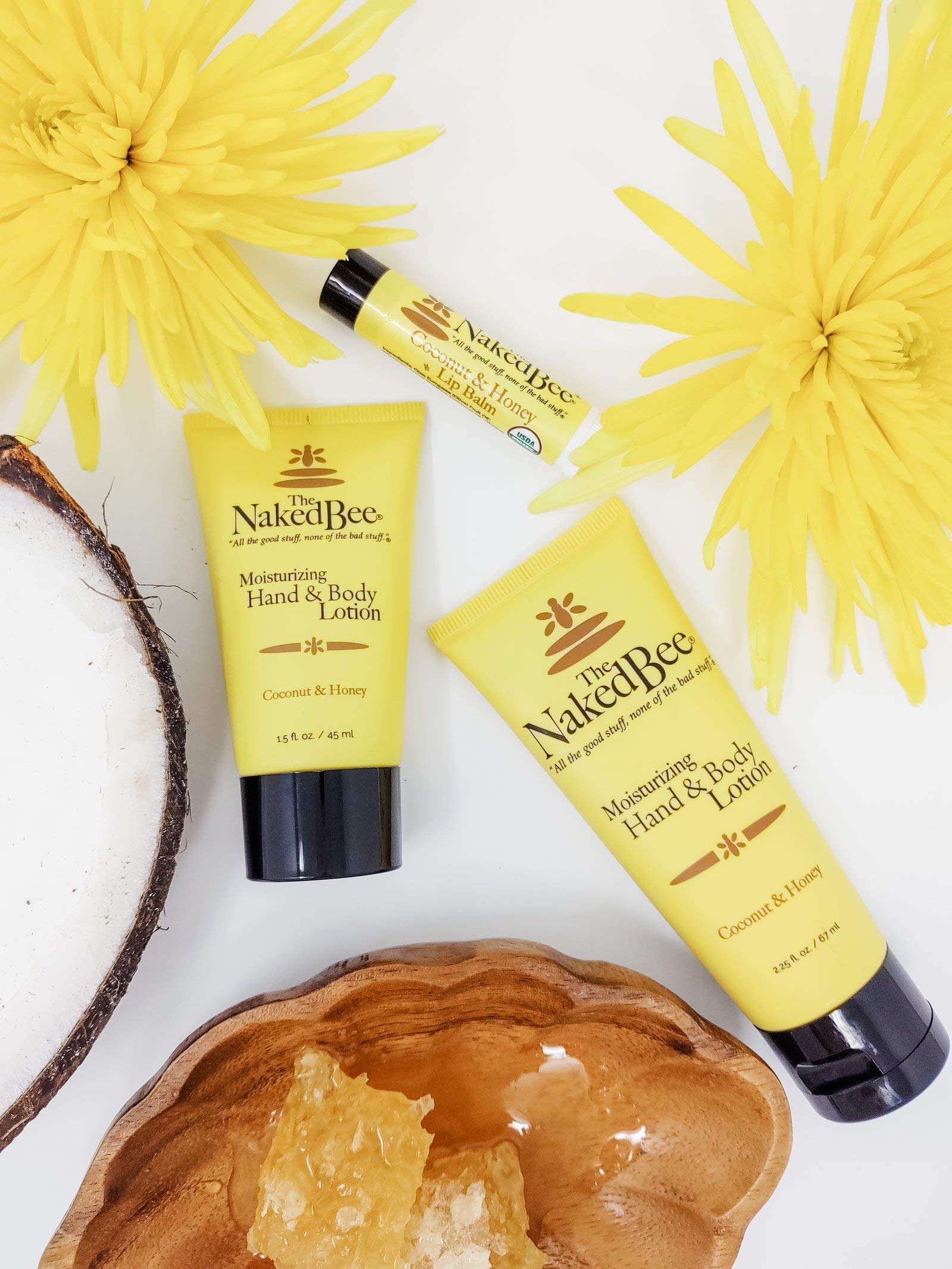 The Naked Bee - Coconut & Honey Hand & Body Lotion 2.25 Oz.