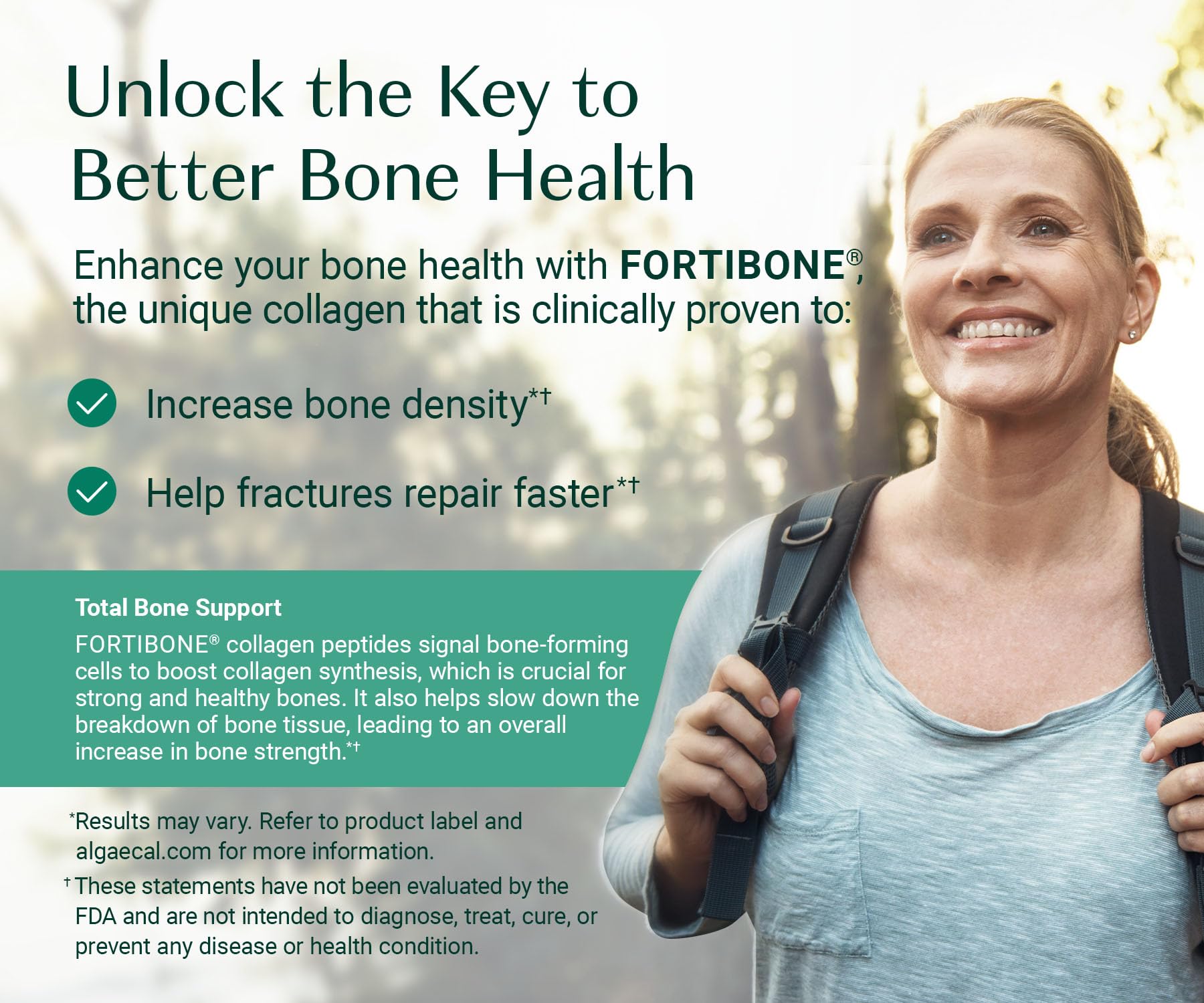 ALGAECAL Hydrolyzed Collagen Complete - Anti-Aging Collagen Powder with Clinically-Supported VERISOL®, FORTIGEL®, UC-II®, and FORTIBONE®, Multi Peptides Blend, 30 Servings